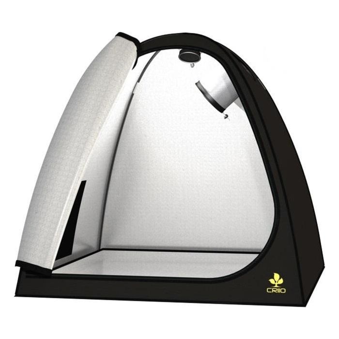 Secret Jardin Cristal Room 110 4x4x3.6ft Hydroponic Grow Tent for Indoor Plants - Perfect for Home Gardening, Seed Starting & Plant Cultivation