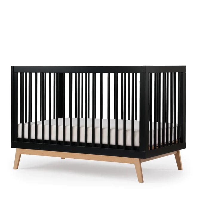 Soho 3-in-1 Convertible Baby Crib - Toddler Bed & Daybed - Nursery Furniture for Newborns to Kids | Perfect for Small Spaces & Modern Nurseries