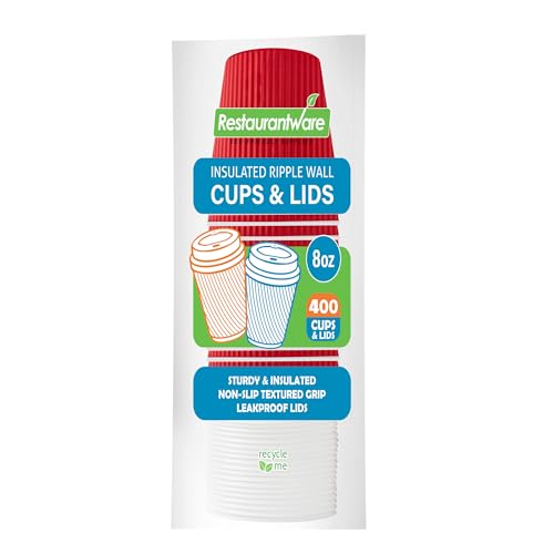 Red Cup / White Lid