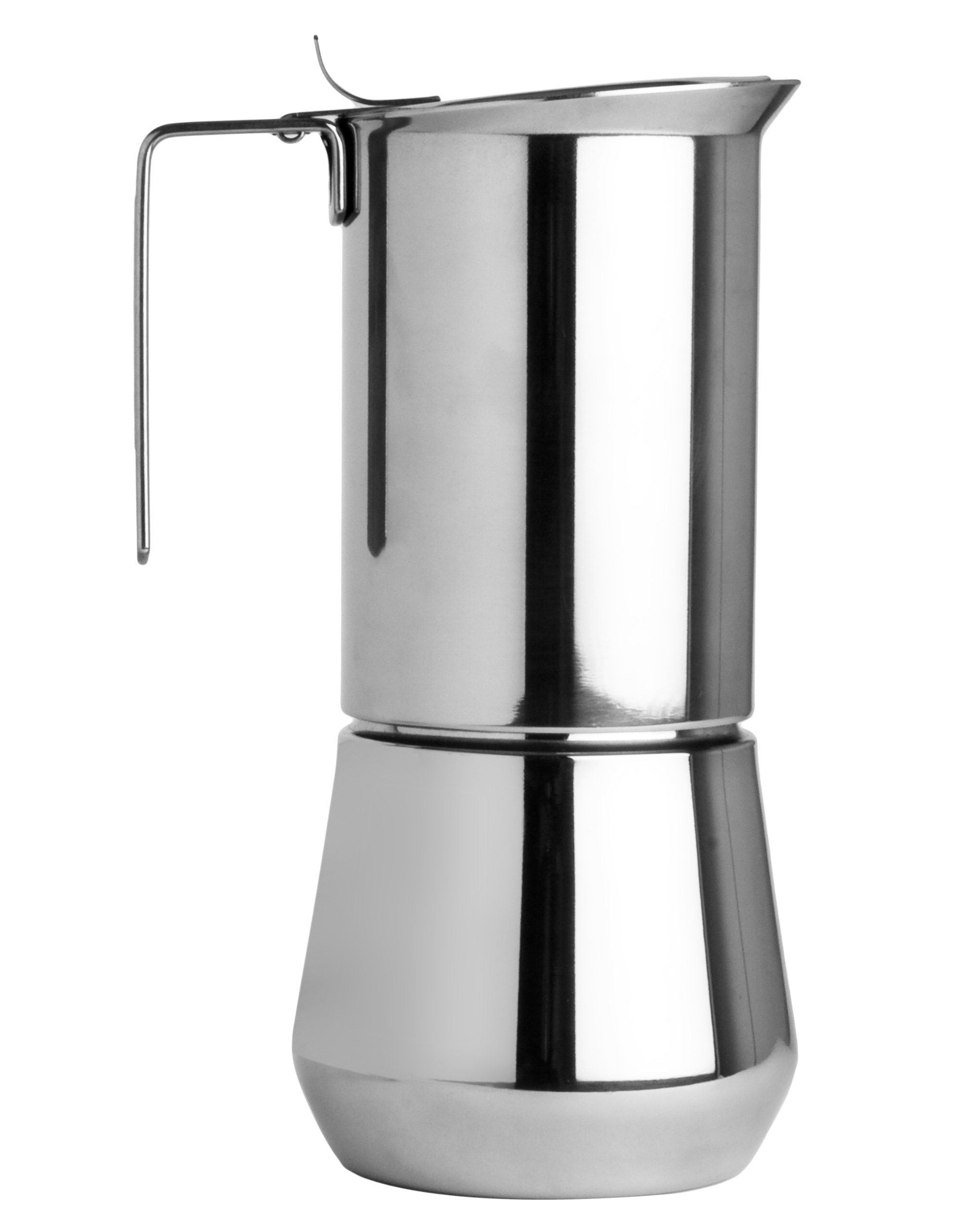 Ilsa Stainless Steel 3-Piece Espresso Cup Set - 190mL (6.5 oz) Stovetop Coffee Maker Accessories - Perfect for Home, Office & Italian Coffee Lovers