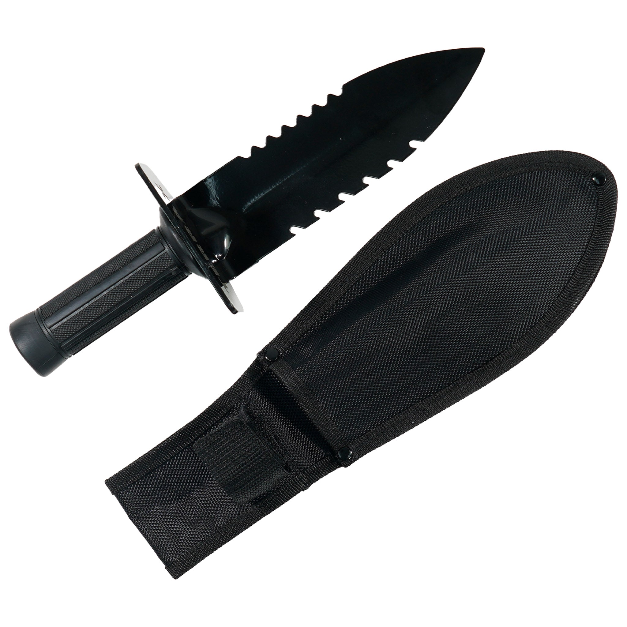 TerraX Heavy Duty Hand Digger Shovel with Belt Sheath - Durable Gardening Tool for Landscaping, Metal Detecting & Gold Prospecting - Perfect for Outdoor Adventures, Camping & Survival Kits