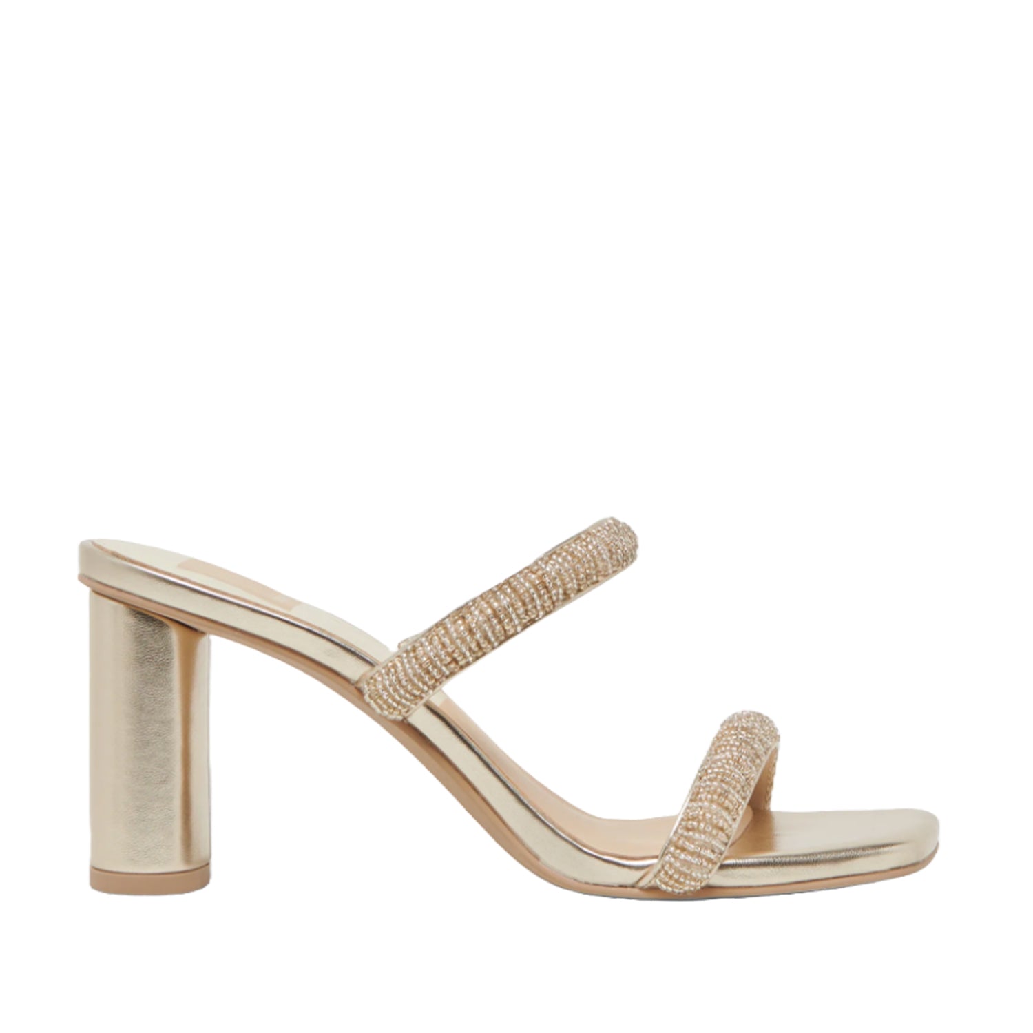 Dolce Vita Women's Nolah Gold Sandals - Comfortable Casual Summer Shoes for Beach, Vacation & Everyday Wear