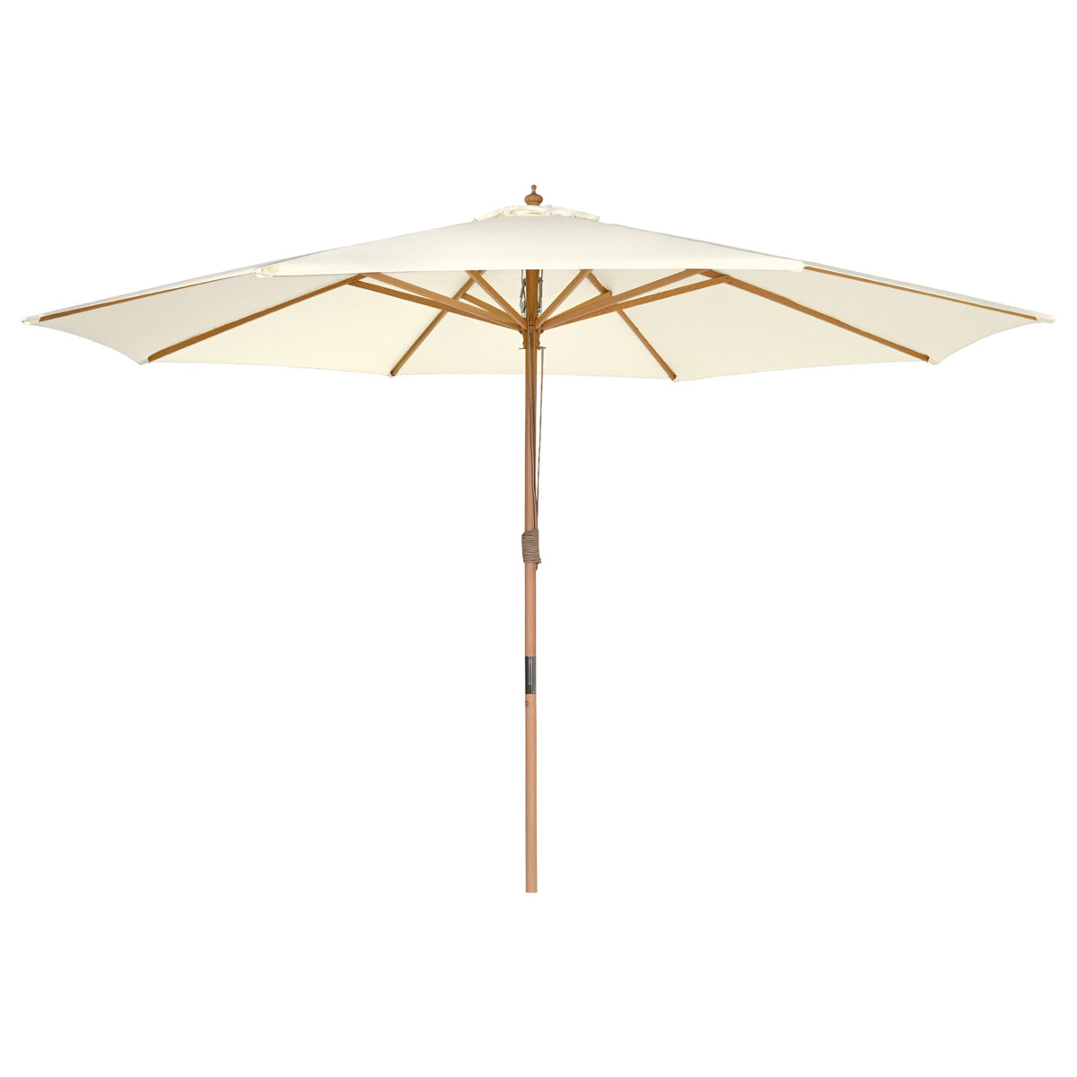 13 Ft Wood Market Patio Umbrella - Outdoor Furniture for Garden, Poolside, Deck & Backyard Relaxation | TheLAShop