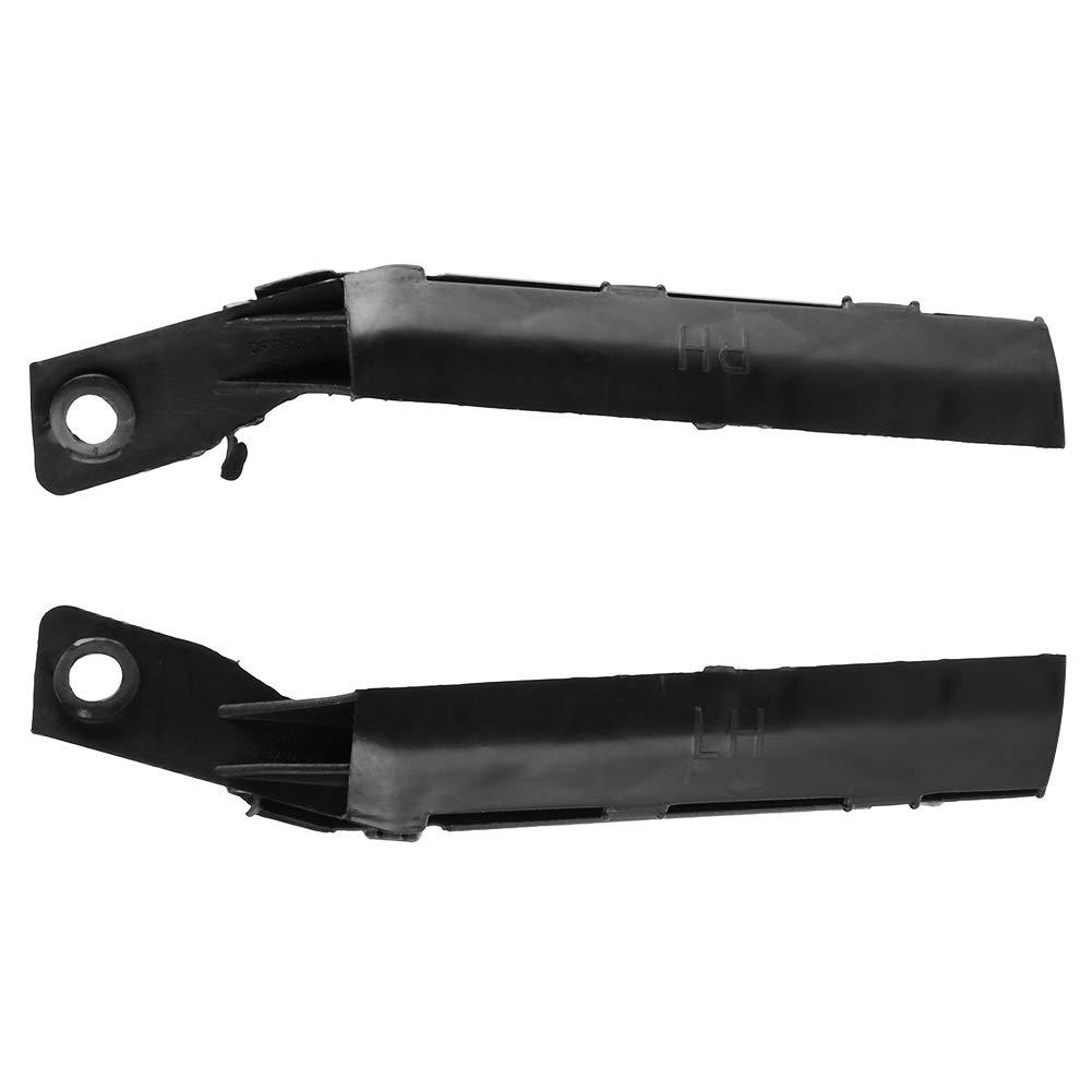 Dweekiy 2pcs Front Bumper Bracket Support for Nissan Versa 2007-2012 | Replacement Car Bumper Reinforcement Bracket | Perfect for Off-Roading & Daily Commuting