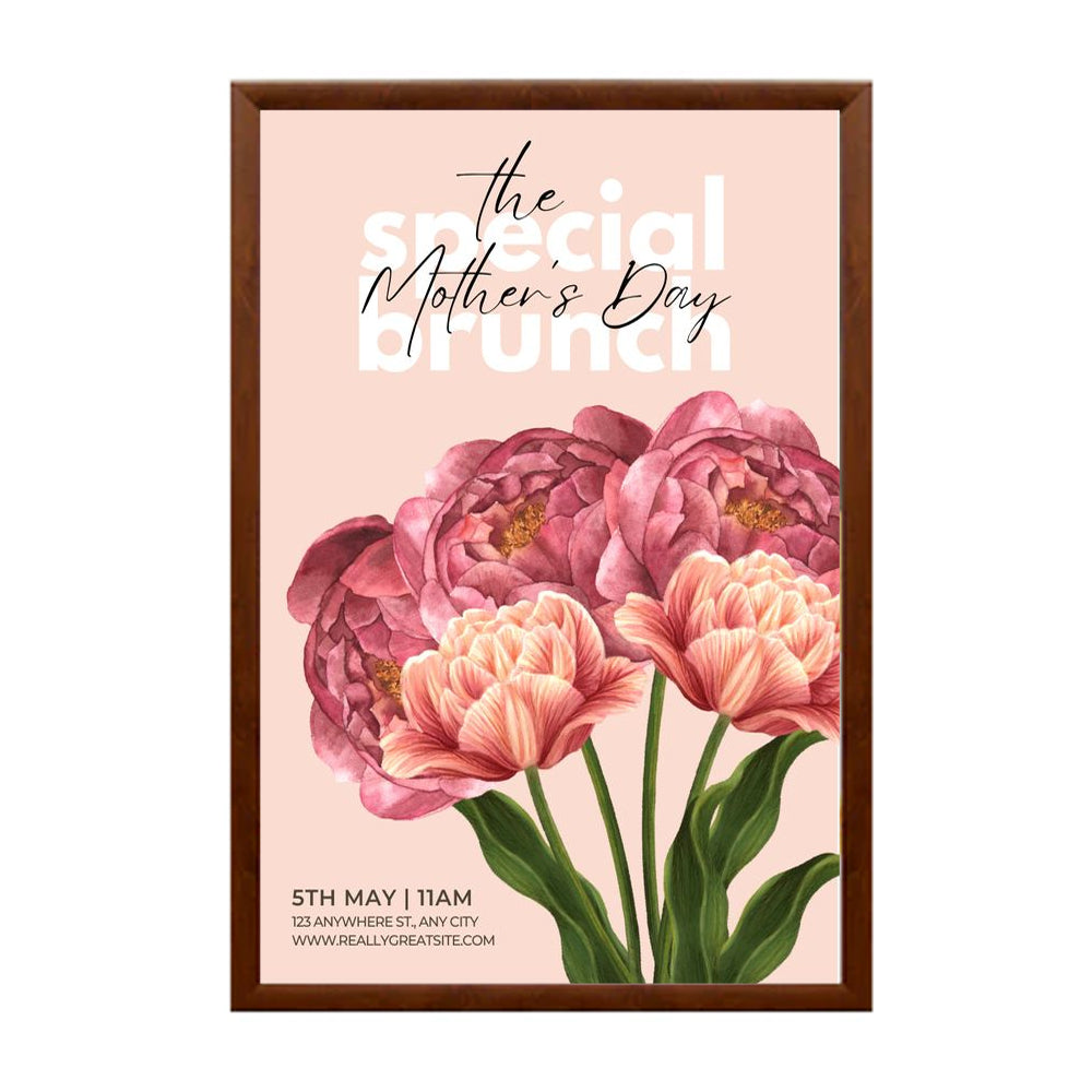 13x19 Wood Poster Snap Frame - SwingSnap 1 1/4