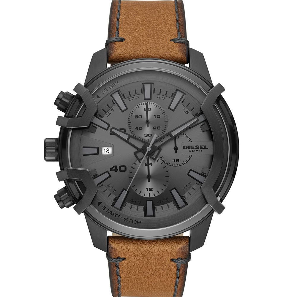 Diesel DZ4569 Griffed Chronograph Men's Watch - Stylish Analog Quartz Wristwatch with Date Display for Casual & Business Wear