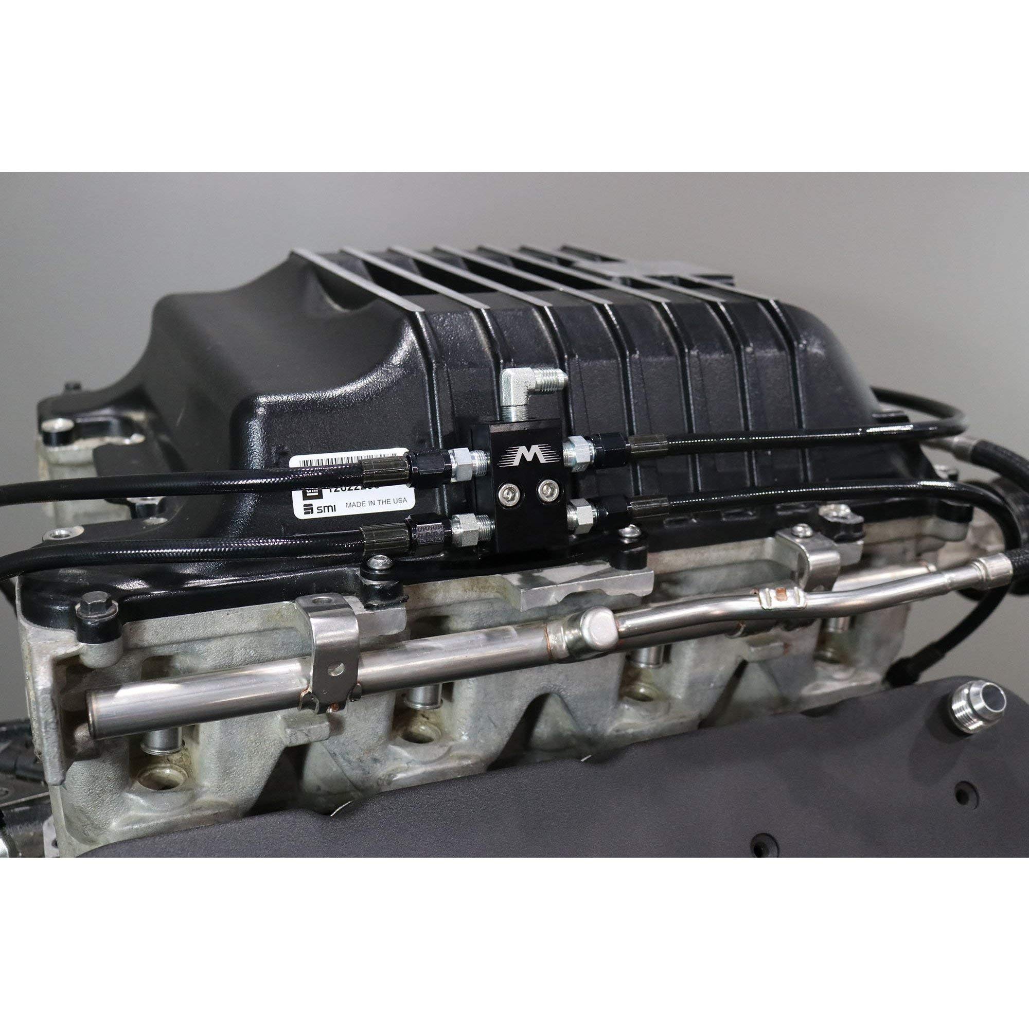 Motion Raceworks LSA ZL1 CTS-V Supercharger Steam Kit Coolant Crossover 10-10032 - High Performance Cooling Solution for Track & Street Racing