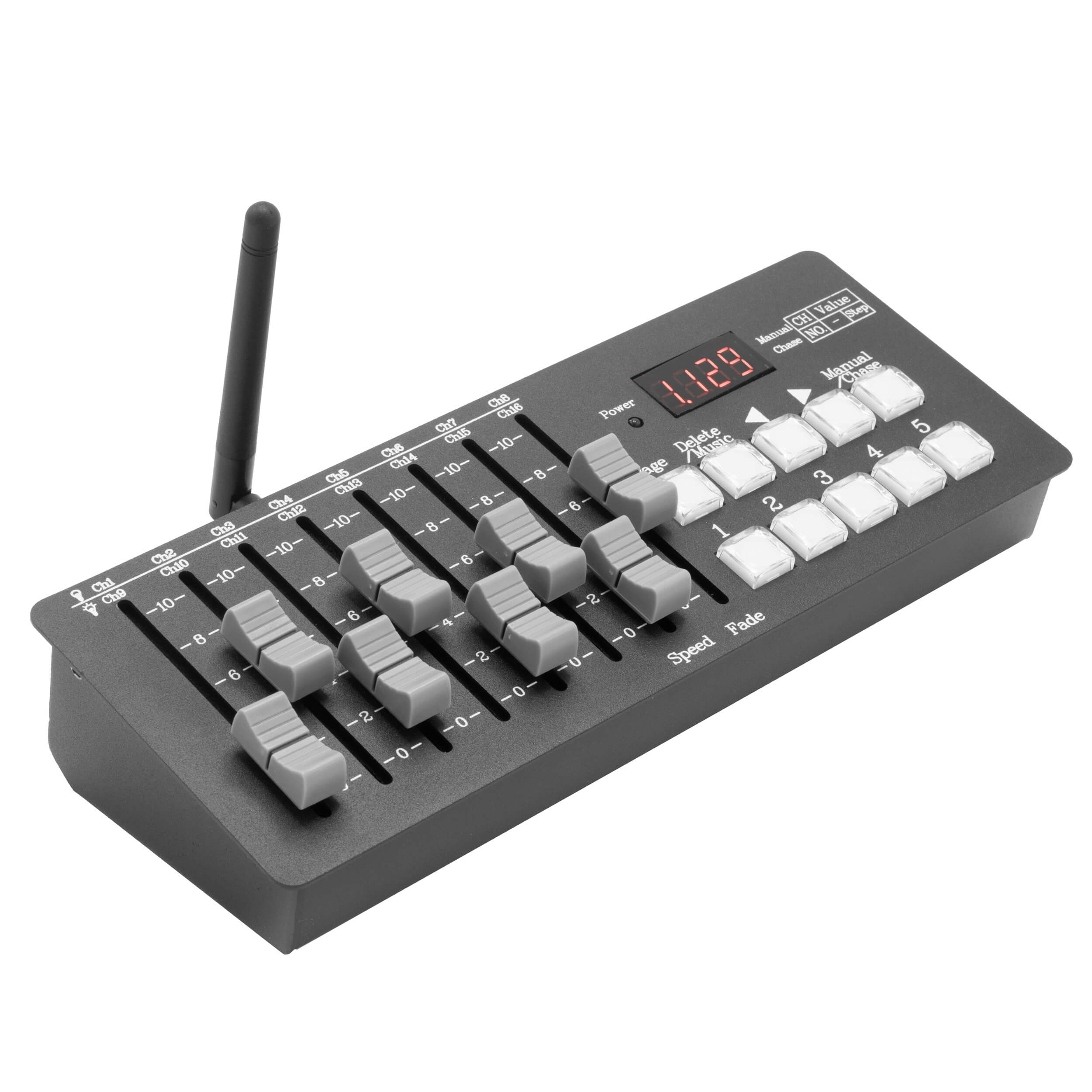DMX Control Console for ECHO600 Bi-Color Fresnel Spotlight - Professional Lighting Controller for Stage & Studio - Perfect for DJ Shows, Theater Productions, and Live Events
