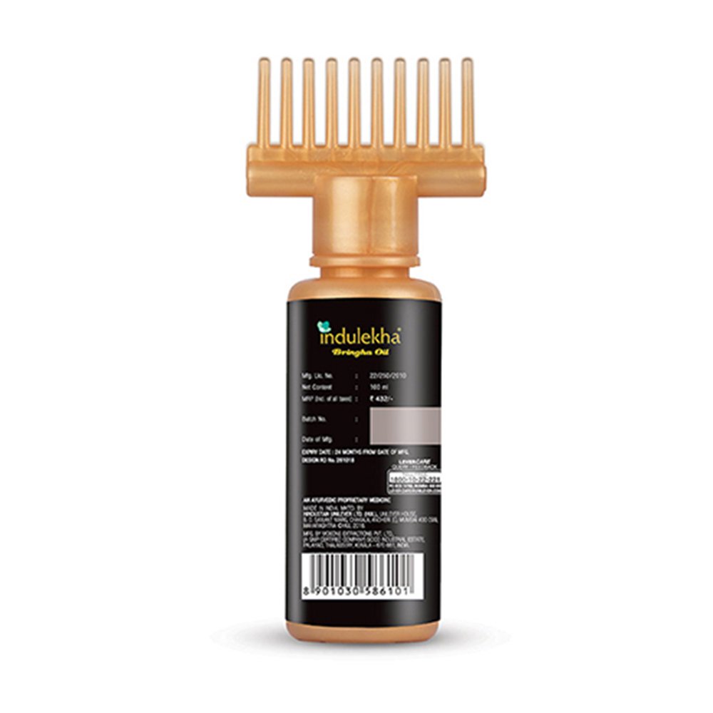 Indulekha Bhringa Hair Oil 100ml & Dove Hair Therapy Intense Repair Conditioner 175ml - Natural Hair Growth & Deep Repair for Dry Damaged Hair - Perfect for Daily Hair Care Routine & Scalp Treatment