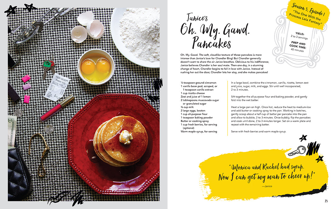 Friends: The Official Cookbook Gift Set - Perfect for Fans, TV Show Lovers & Home Cooks - Great for Birthday Gifts, Housewarming Parties & Themed Dinners