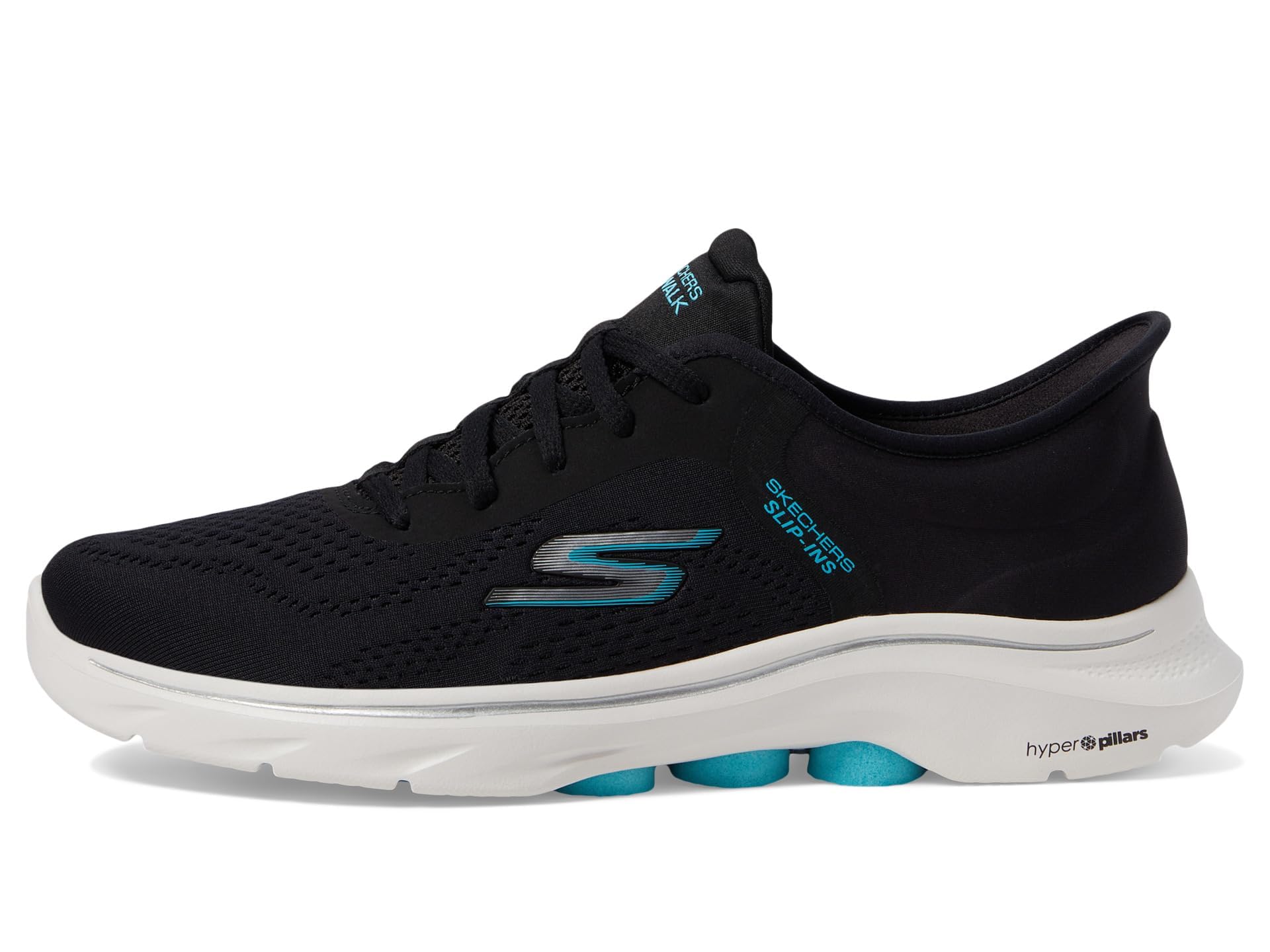 Skechers Women's Go Walk 7 Valin Hands Free Slip-On Walking Shoes - Comfortable Lightweight Sneakers for Walking, Travel & Everyday Wear