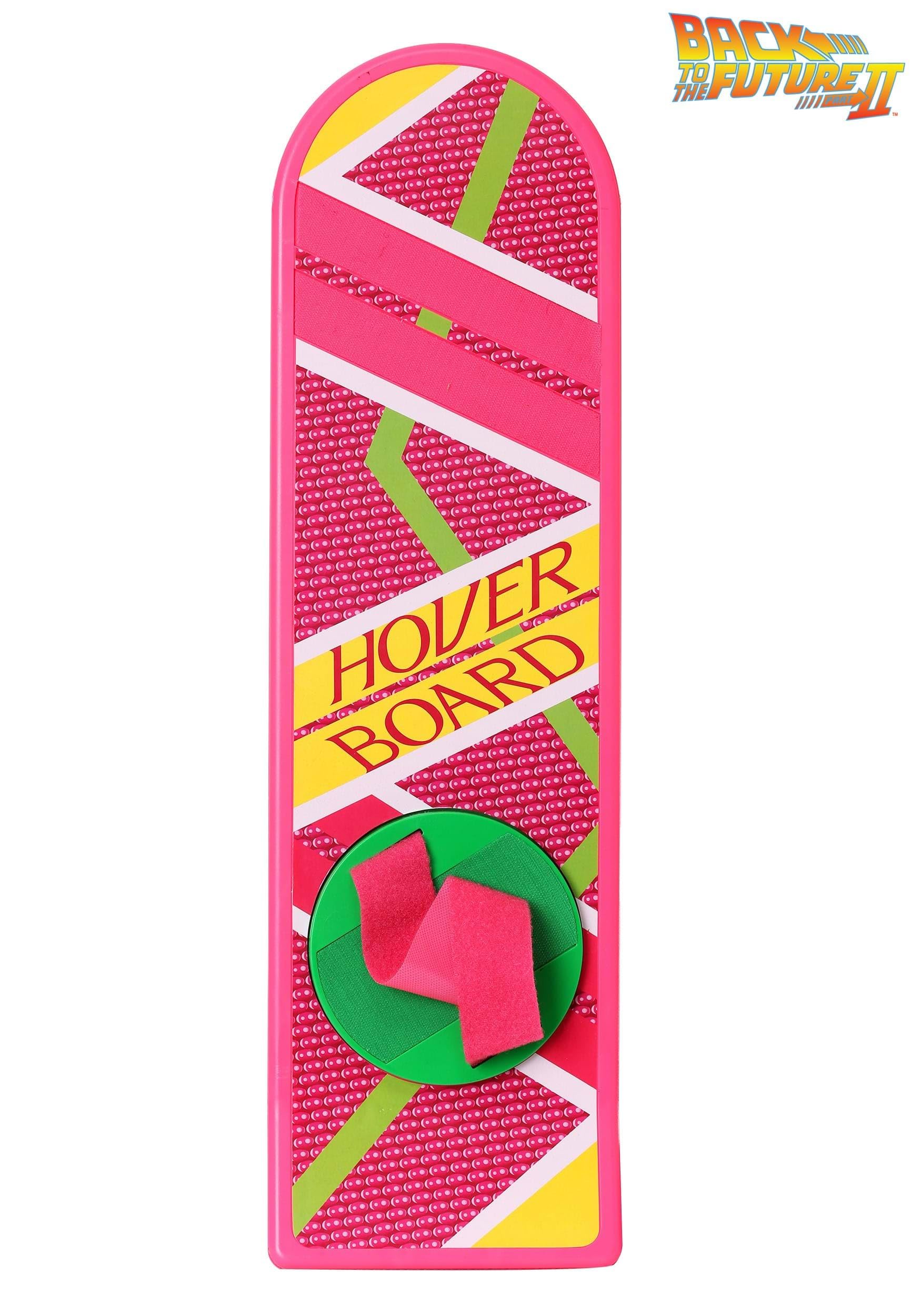 Back to The Future Hoverboard 1:1 Scale Movie Prop Replica - Authentic Sticker Details & Adjustable Strap - Perfect for Cosplay, Halloween Costumes, and Sci-Fi Collectibles