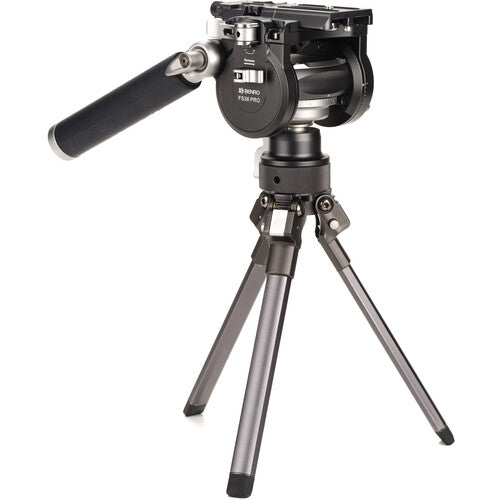 Benro Kingpod CF 2 Series 4-Section Carbon Fiber Tripod with FS36PRO Hybrid Head - Professional Photography & Videography Support for Outdoor Shooting