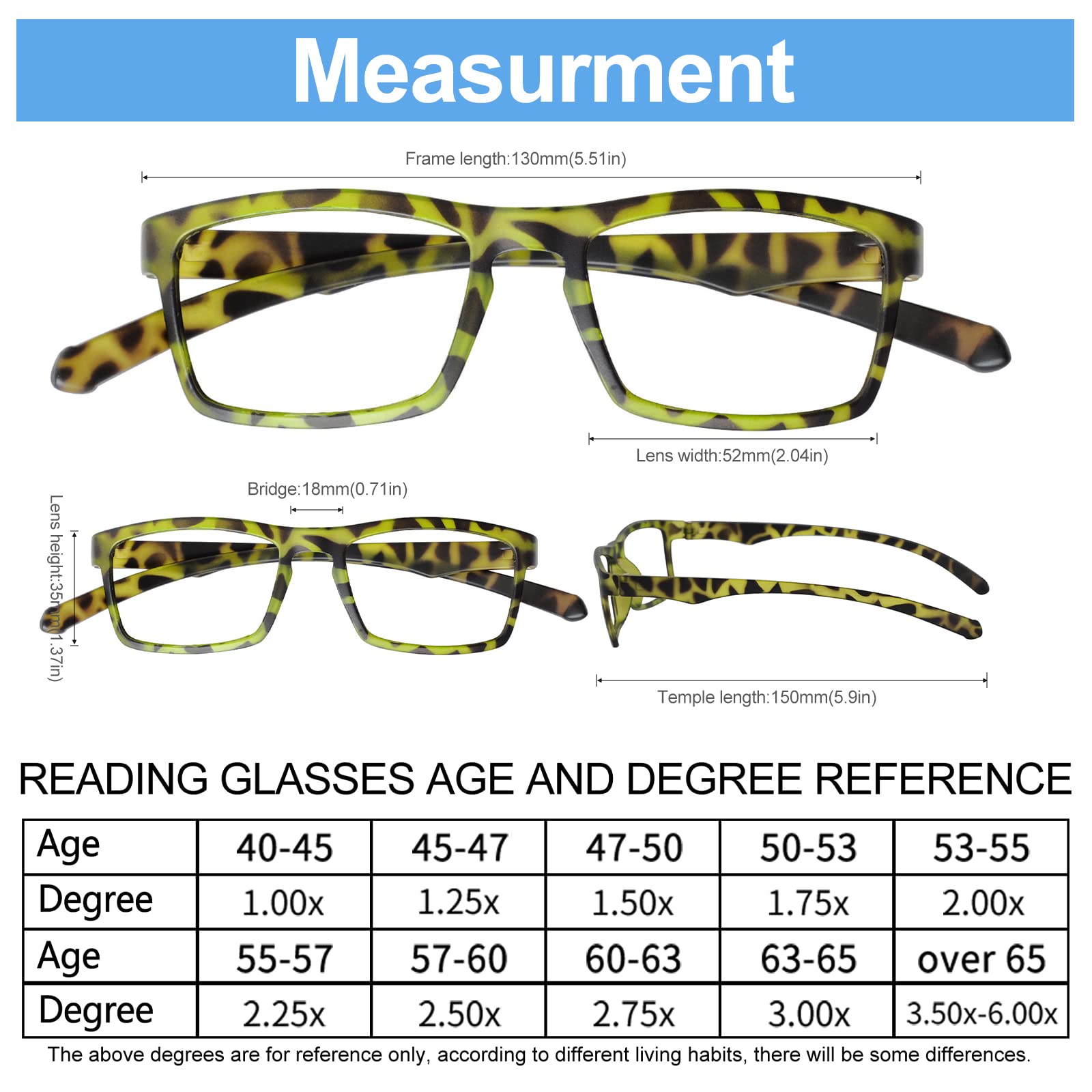 Stylish OCCI CHIARI Reading Glasses for Women & Men - Trendy Eyewear Frames for Reading, Working & Daily Use
