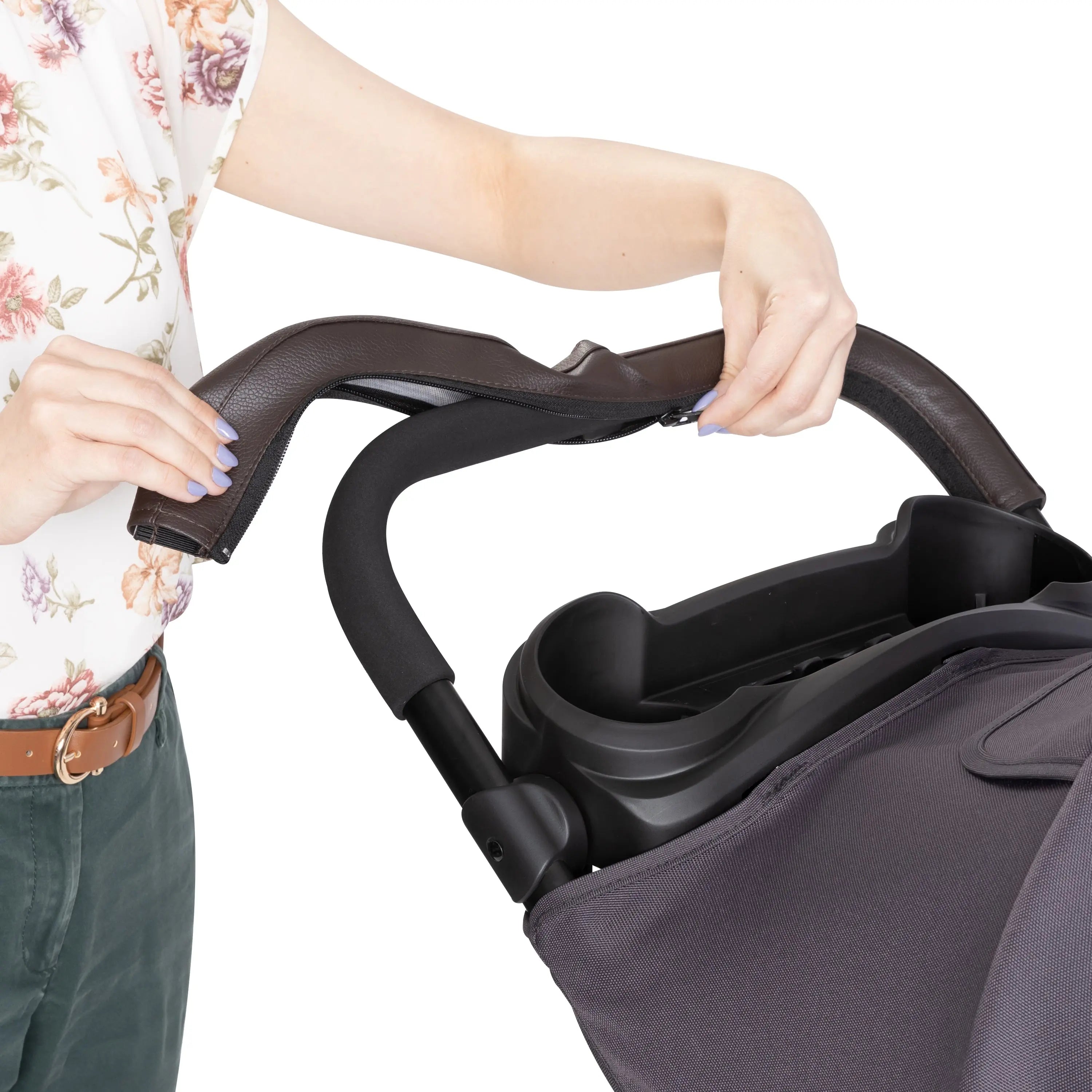 Sonar™ Cargo 3 Wheel Stroller Travel System with EZ Lift™ PLUS Infant Car Seat in Desert Sage - Lightweight Baby Stroller for Newborns & Toddlers - Perfect for Travel, Shopping & Outdoor Walks