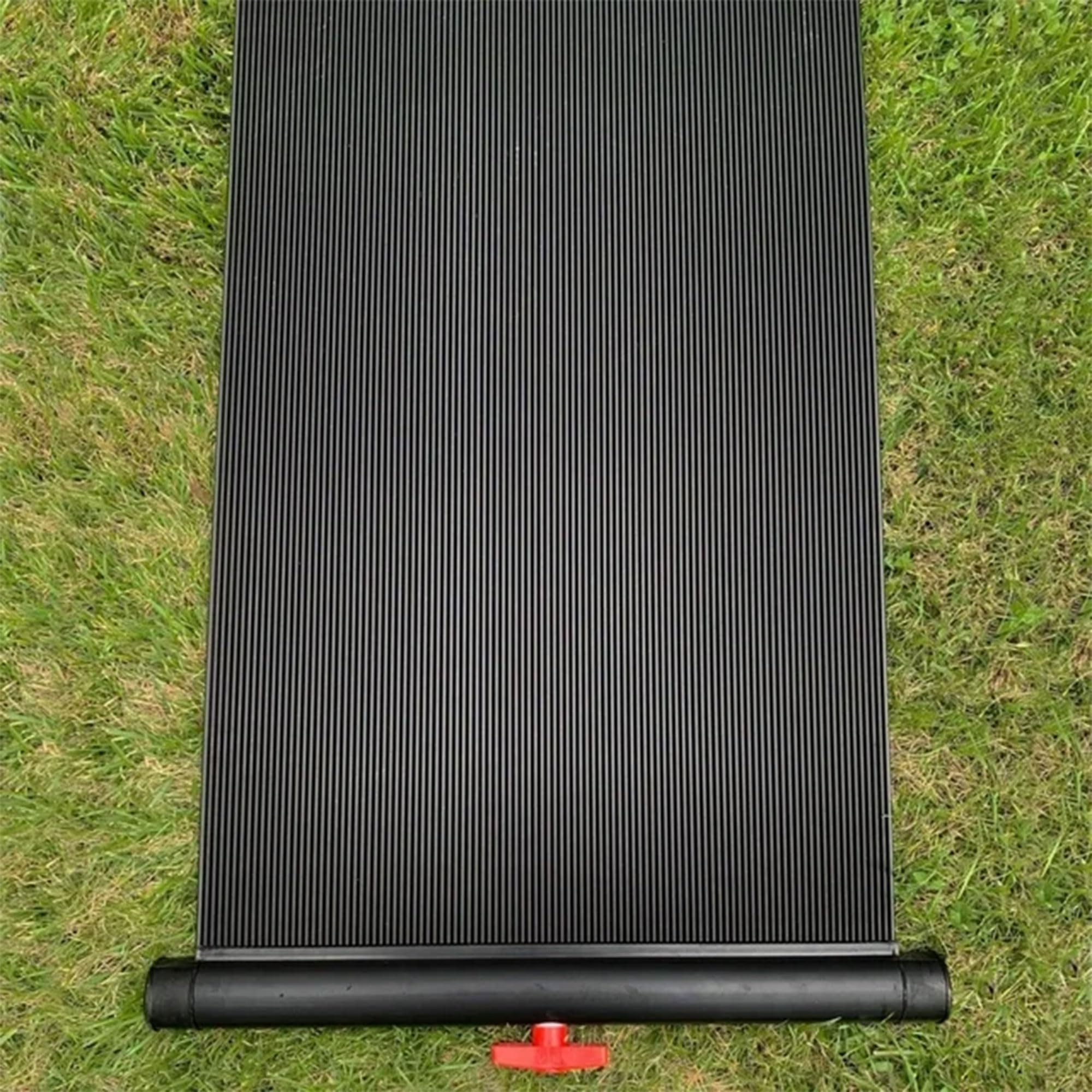 Solar Cub Above Ground Pool Solar Heater with Starter Kit - 2 ft. x 20 ft. Universal Space-Saving Design for Easy DIY Installation - Perfect for Extending Swimming Season & Heating Small to Medium Pools
