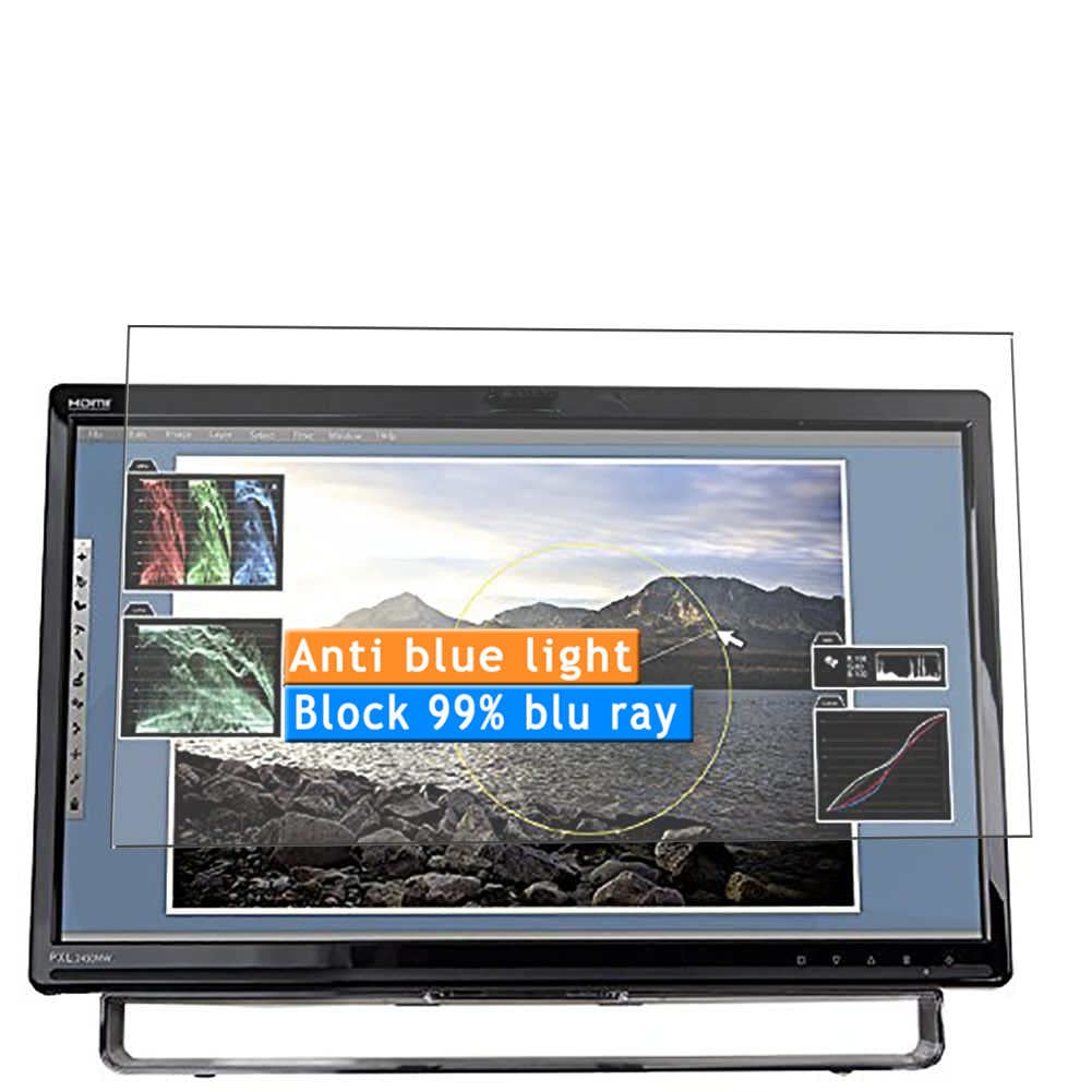2-Pack Anti Blue Light Screen Protector for Planar PXL2430MW 24