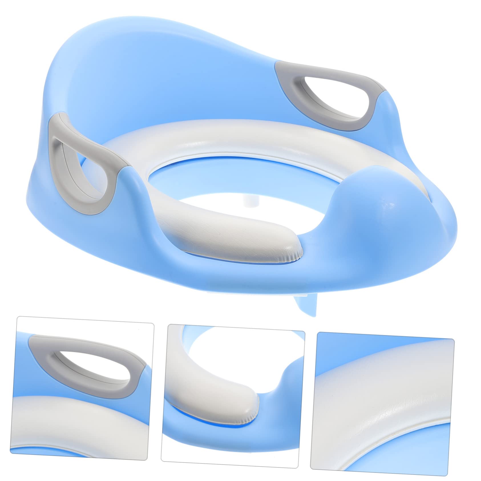 BIUDECO Toddler Potty Training Seat for Boys and Girls - Sturdy, Skin-Friendly & Comfortable Kids Toilet Trainer for Easy Learning - Perfect for Home, Travel & Daycare Use