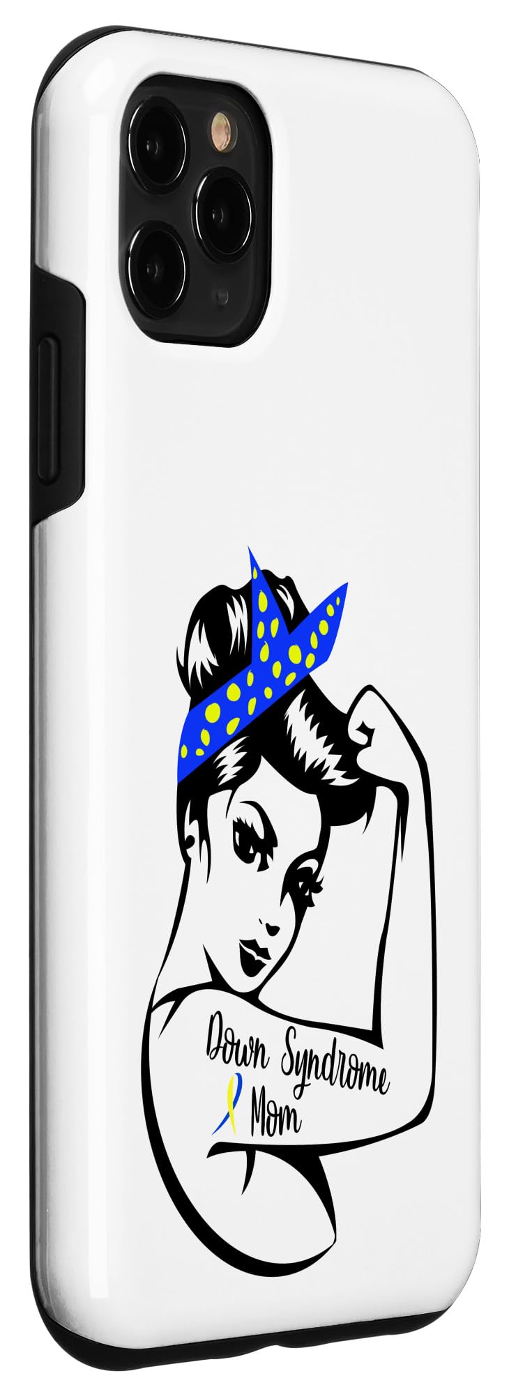 iPhone 11 Pro Max Case - Down Syndrome Awareness Design for Trisomy 21 Support - Perfect Gift for Down Syndrome Moms - Protective Phone Cover for Everyday Use & Special Occasions