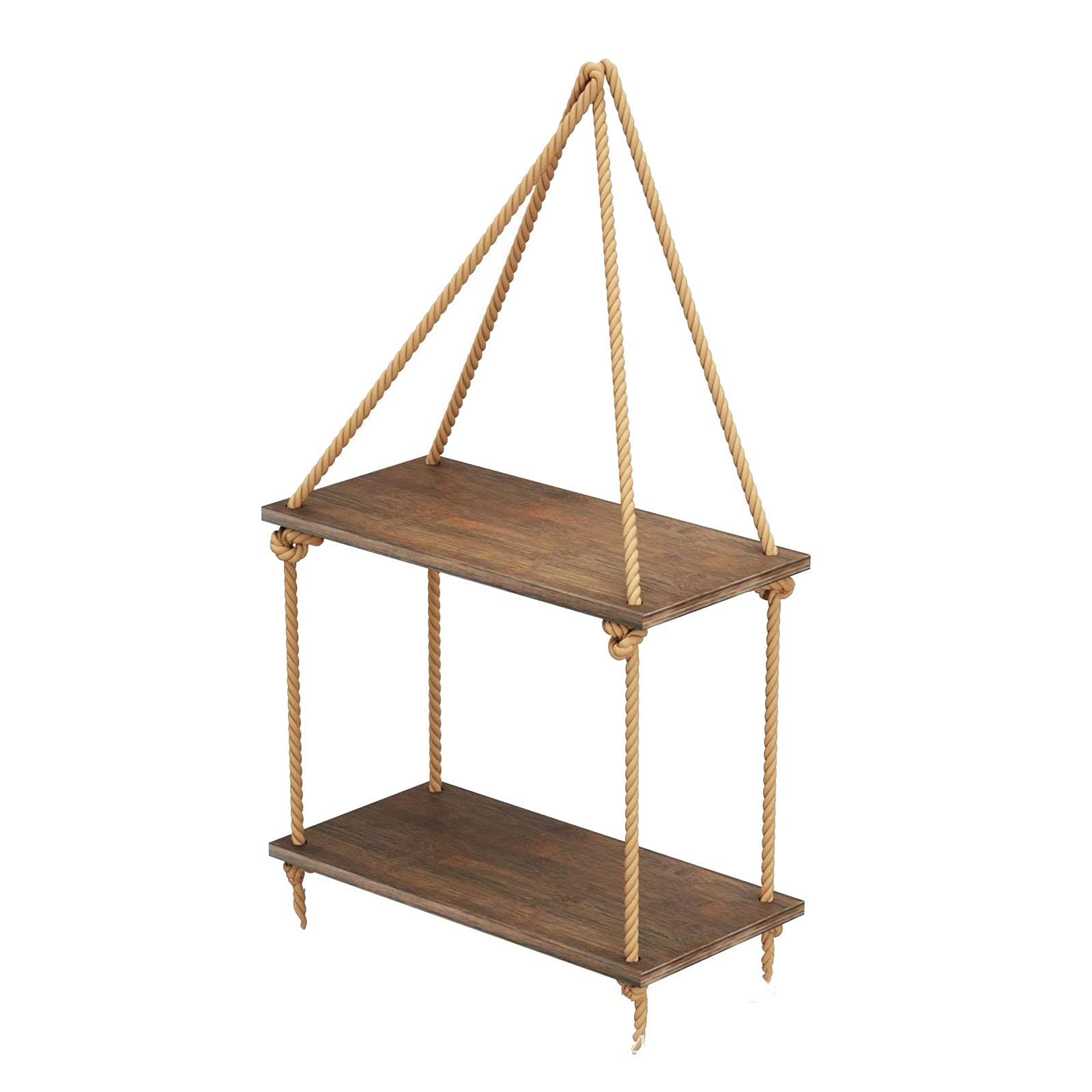 Floating Wall Shelves - Wooden Wall Mounted Storage Shelf for Bathroom, Bedroom, Living Room, Kitchen & Office | Space-Saving Home Organization & Decorative Display Solution
