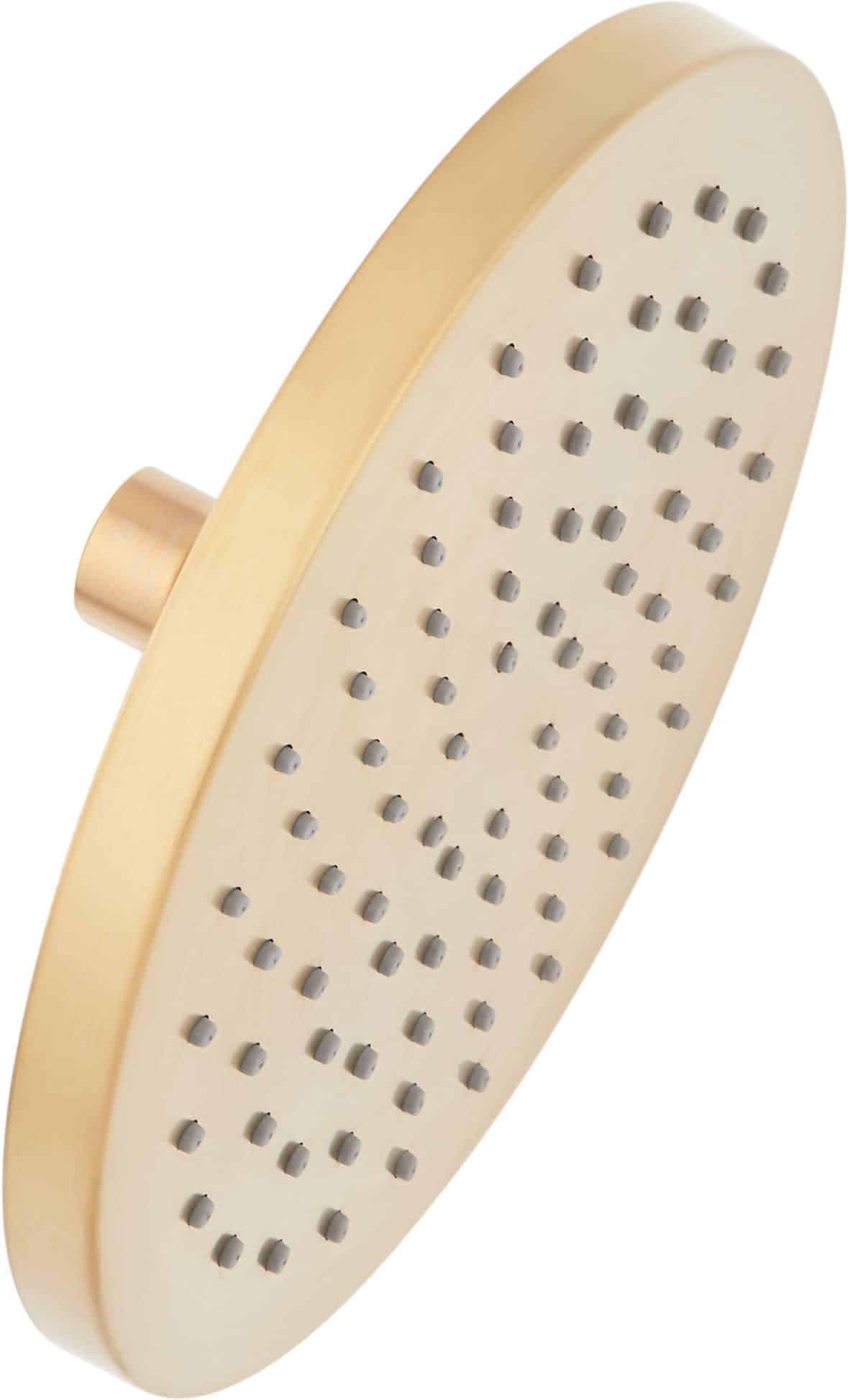 Signature Hardware 948948-25 2.5 GPM Single Function Rain Shower Head - High Pressure Water Saving Bathroom Fixture for Luxurious Spa-Like Shower Experience