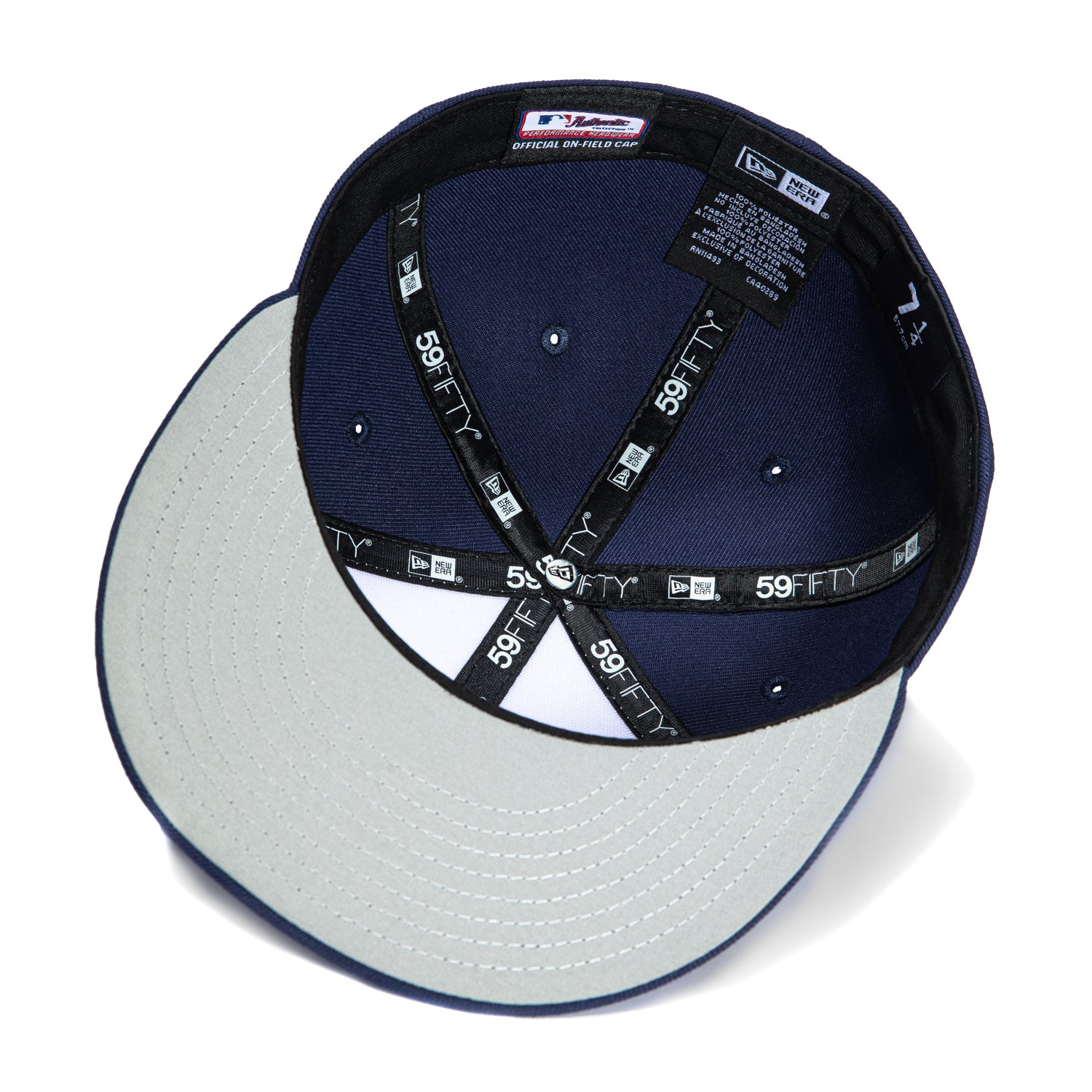 New Era 59Fifty Houston Astros 2025 City Connect Game Hat - White & Light Navy Baseball Cap for Men - Official MLB Team Merchandise - Perfect for Games, Fan Gear & Streetwear Fashion