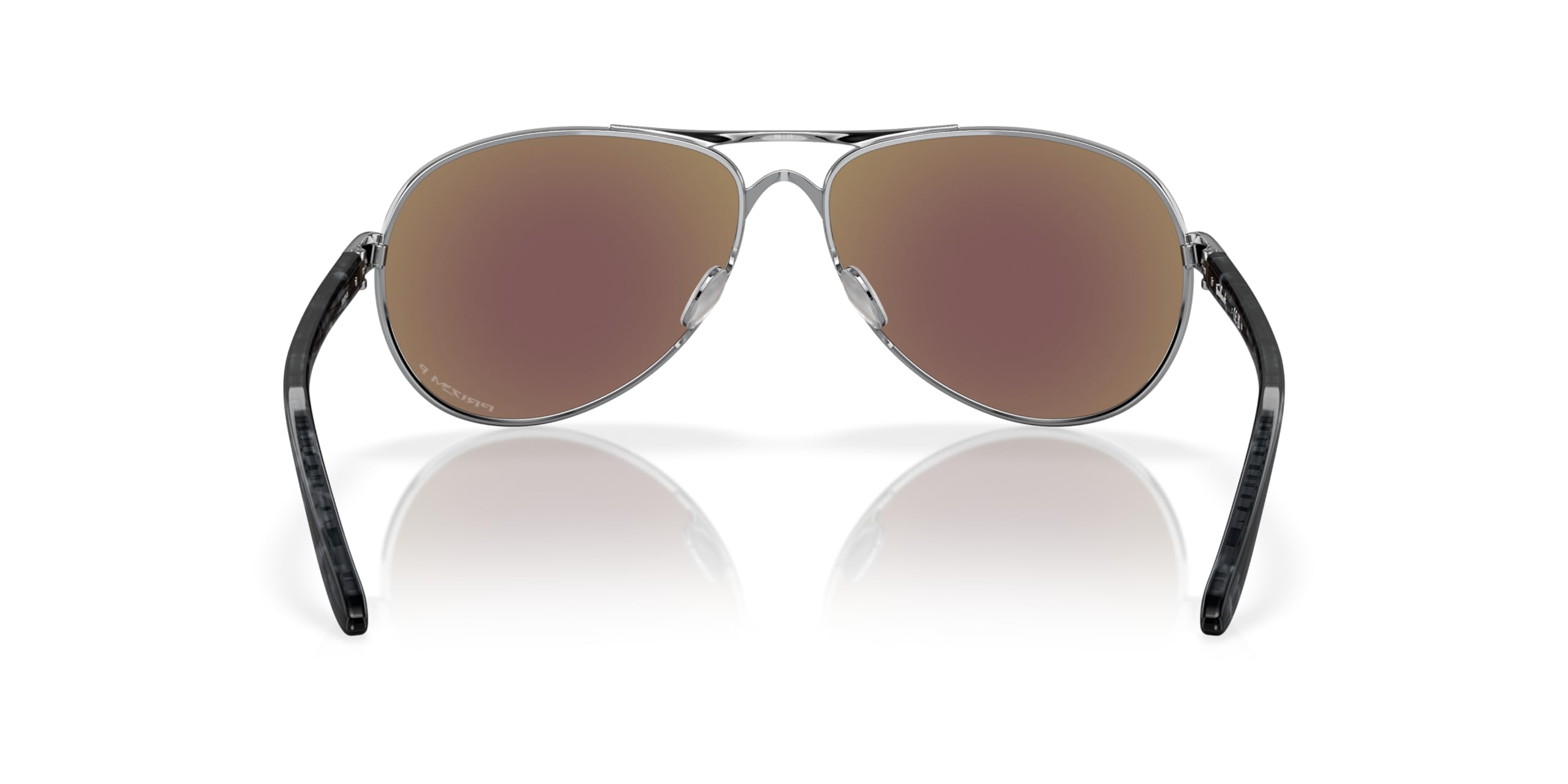 Oakley Women's Oo4079 Feedback Aviator Sunglasses - Polarized UV Protection for Driving, Travel & Outdoor Activities