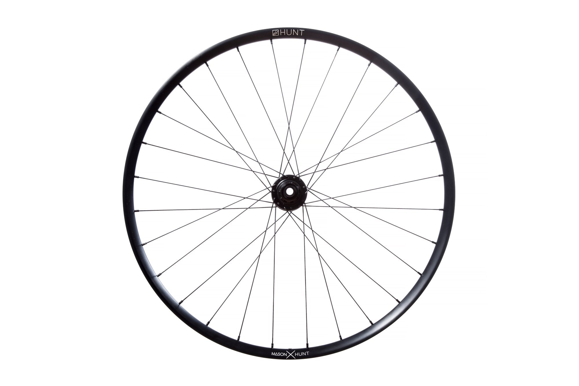 MASON x HUNT 650B Adventure Sport Disc Wheelset - Lightweight Alloy Wheels for Gravel & Cyclocross Bikes - Perfect for Off-Road Cycling and Adventure Riding