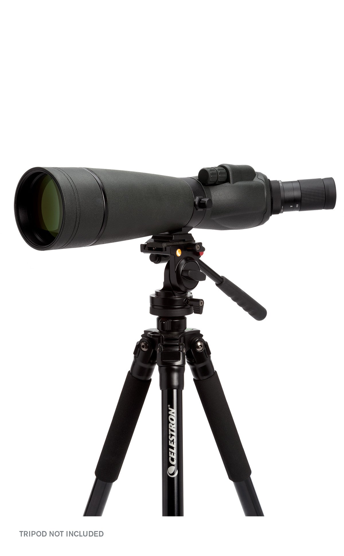 TrailSeeker 20-60x80mm Angled Zoom Spotting Scope for Hunting, Bird Watching & Outdoor Adventures - High Power Magnification for Long Range Viewing