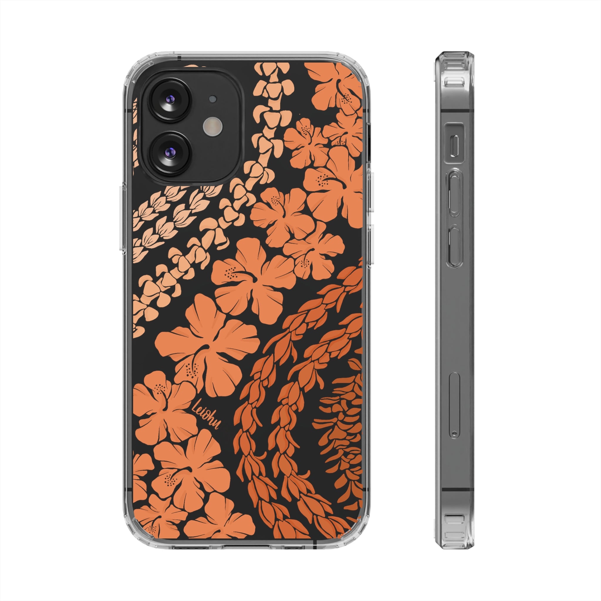 Groovy Lei Warm Clear Phone Case - Soft & Durable Protective Cover for iPhone & Android - Perfect for Winter, Outdoor Activities & Everyday Use