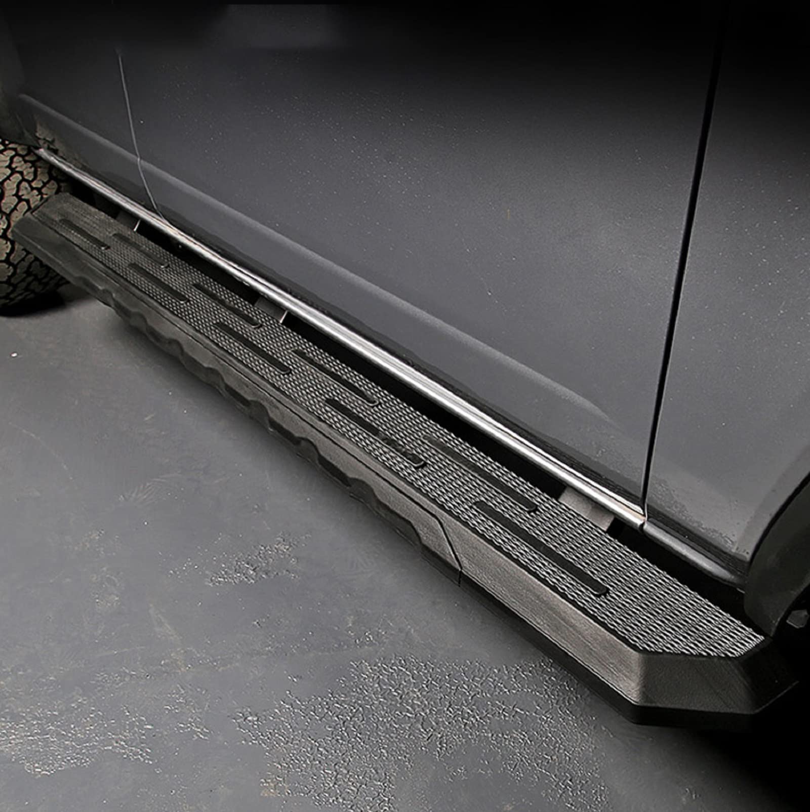 Black Running Boards & Side Steps for 2021-2023 Ford Bronco 4 Door - Heavy Duty Nerf Bars Off Road Accessories | Perfect for Trail Riding & Outdoor Adventures