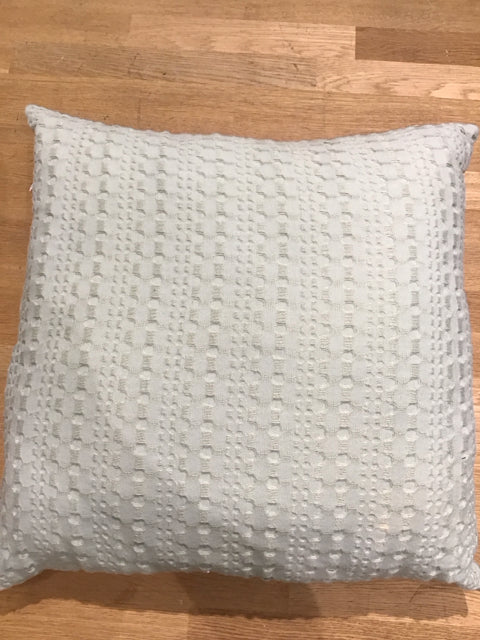 Luxury Green Textured Throw Pillow - Soft Decorative Cushion for Sofa, Bed & Home Decor - Perfect for Living Room, Bedroom & Cozy Spaces