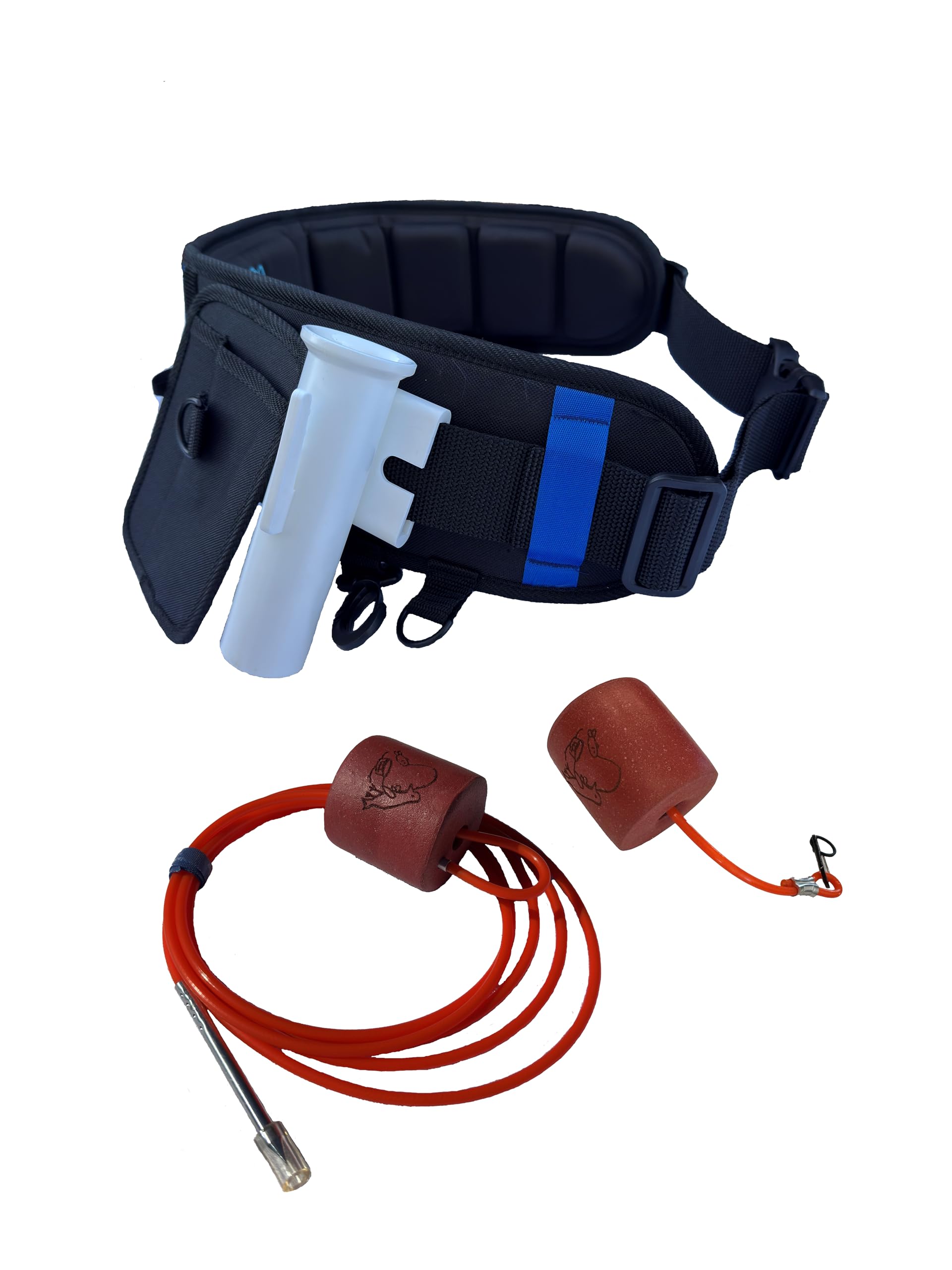 **Wade Fishing Belt with Stringer, Boga Float & Rod Holder – Whitley Classic EVO Wading Belt Combo for Fly Fishing, Kayak Fishing & Outdoor Adventures**