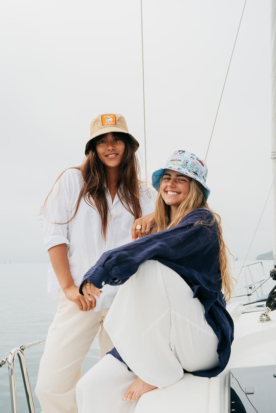 Peter Grimm Peanuts Cartoon Collection Unisex Character Bucket Hats - Stylish Sun Protection for Outdoor Activities, Beach & Casual Wear
