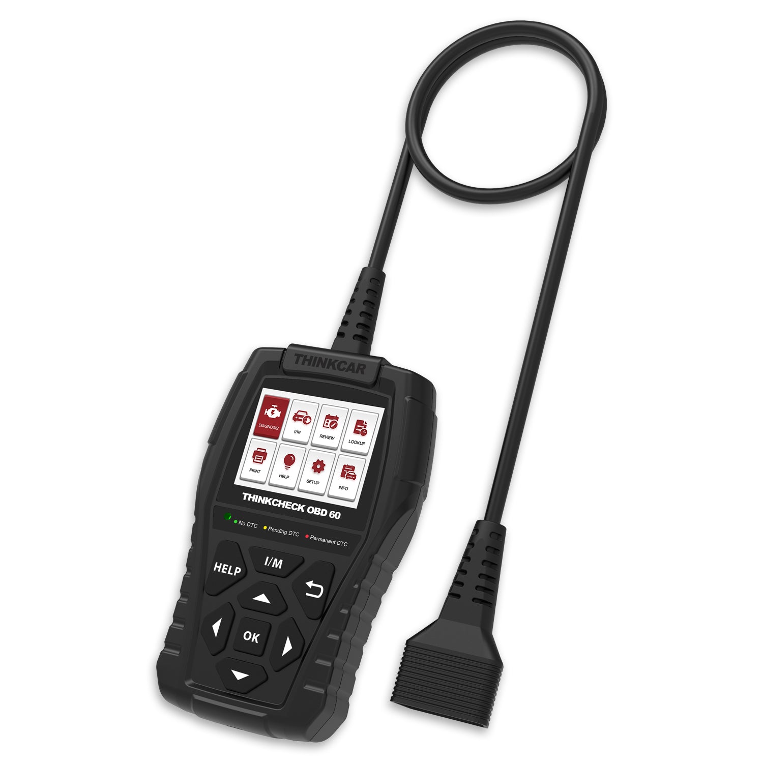 THINKCHECK OBD60 OBD2 Scanner - Car Diagnostic Tool for Engine Code Reading, Smog Check & Vehicle Diagnostics | Perfect for DIY Car Repairs & Maintenance