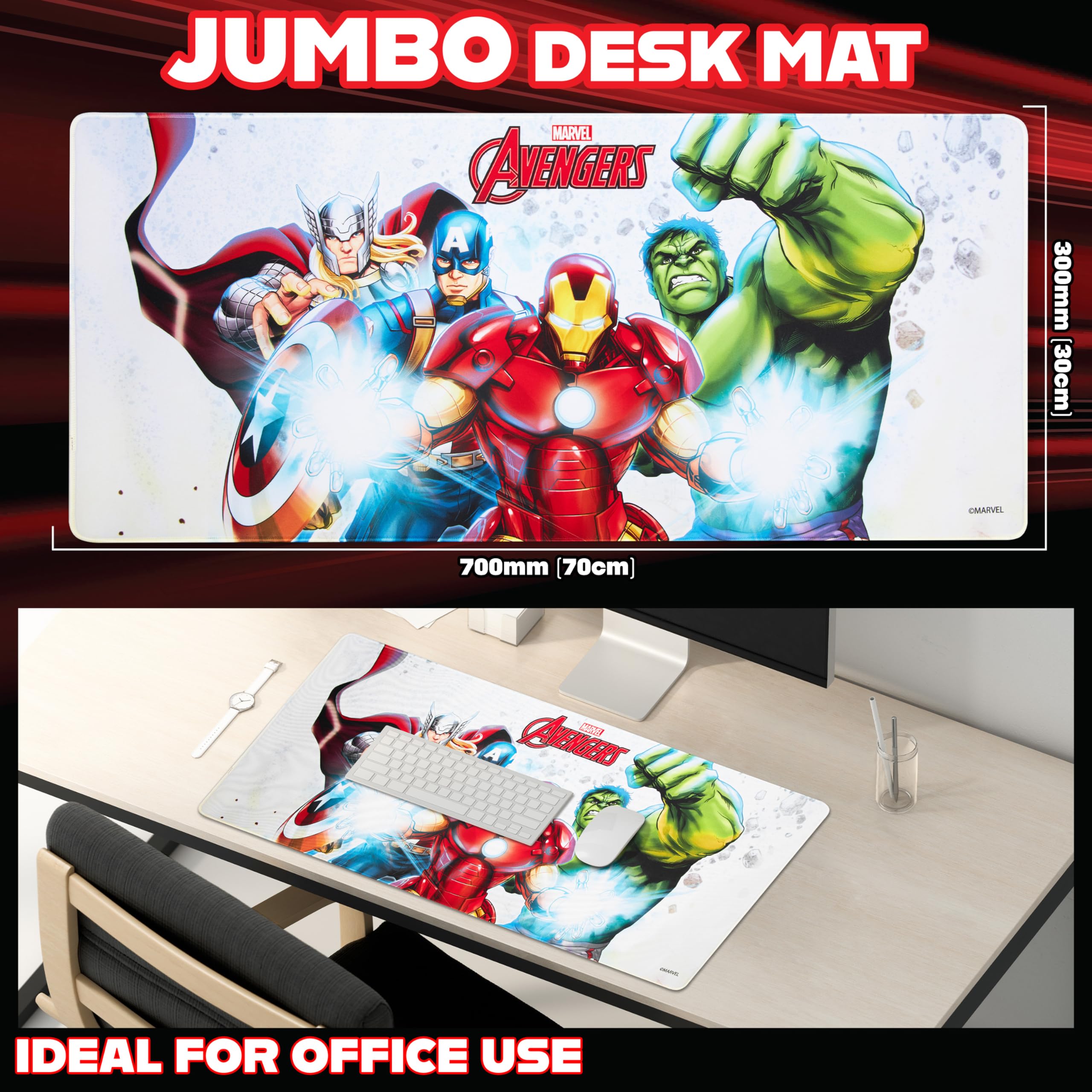 Marvel Avengers Large Gaming Mouse Pad 31.2
