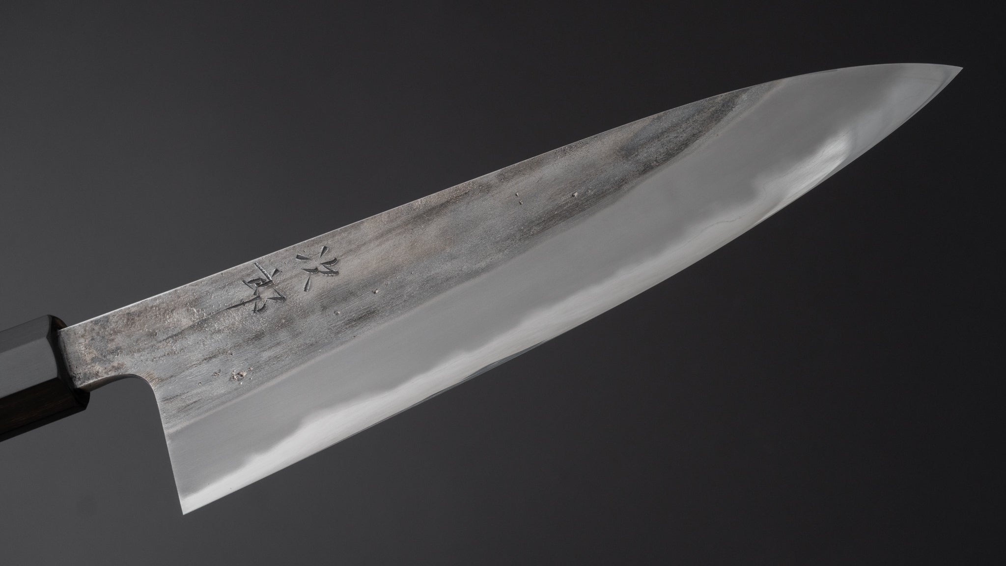 Jiro Tsuchime Petty Knife 180mm - High Carbon Steel Blade with Taihei Tagayasan Handle (#475) - Perfect for Sushi, Vegetables & Precision Cutting