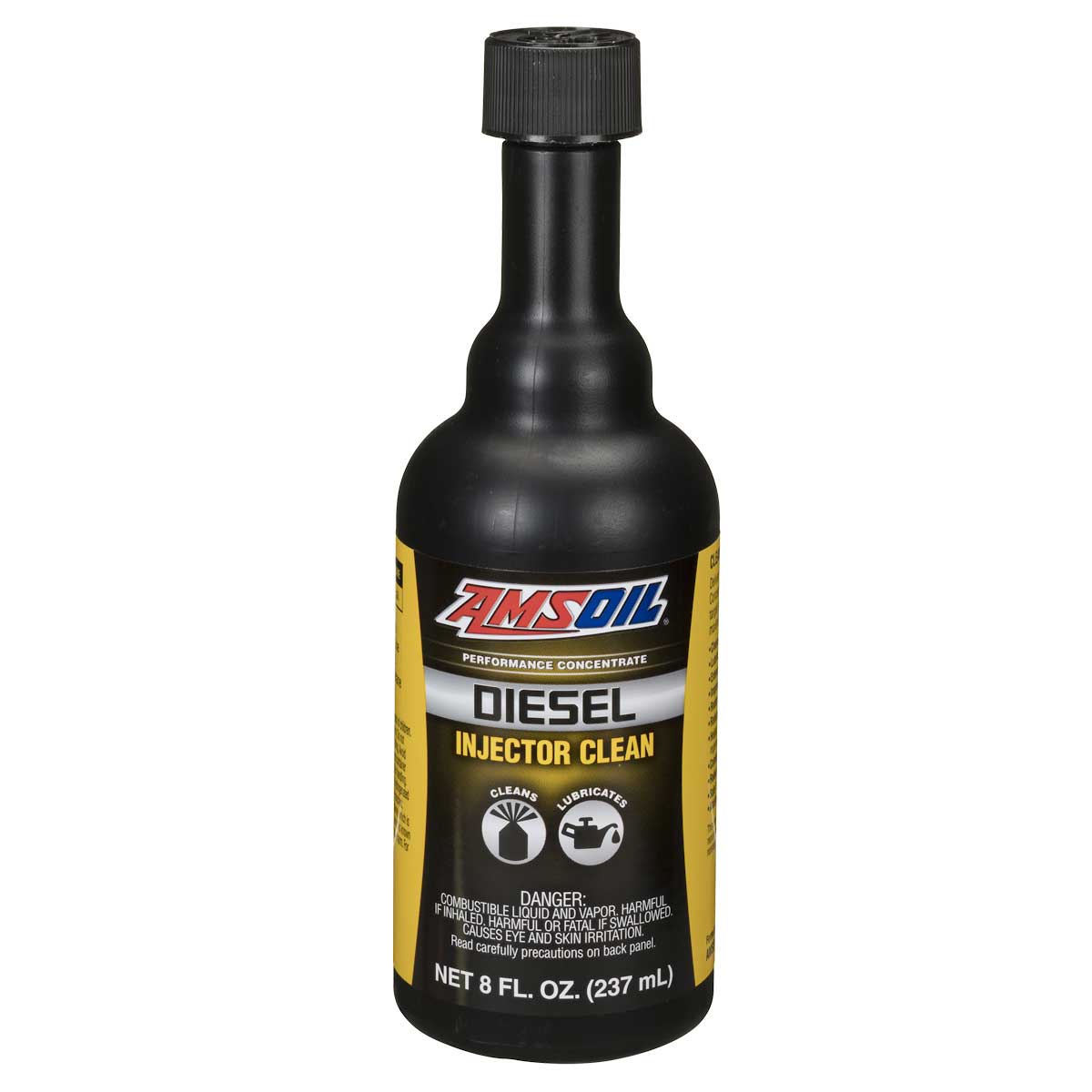 AMSOIL Diesel Injector Cleaner 8oz - Premium Fuel Additive for Improved Engine Performance & Fuel Efficiency | Ideal for Diesel Trucks, SUVs & Heavy-Duty Vehicles