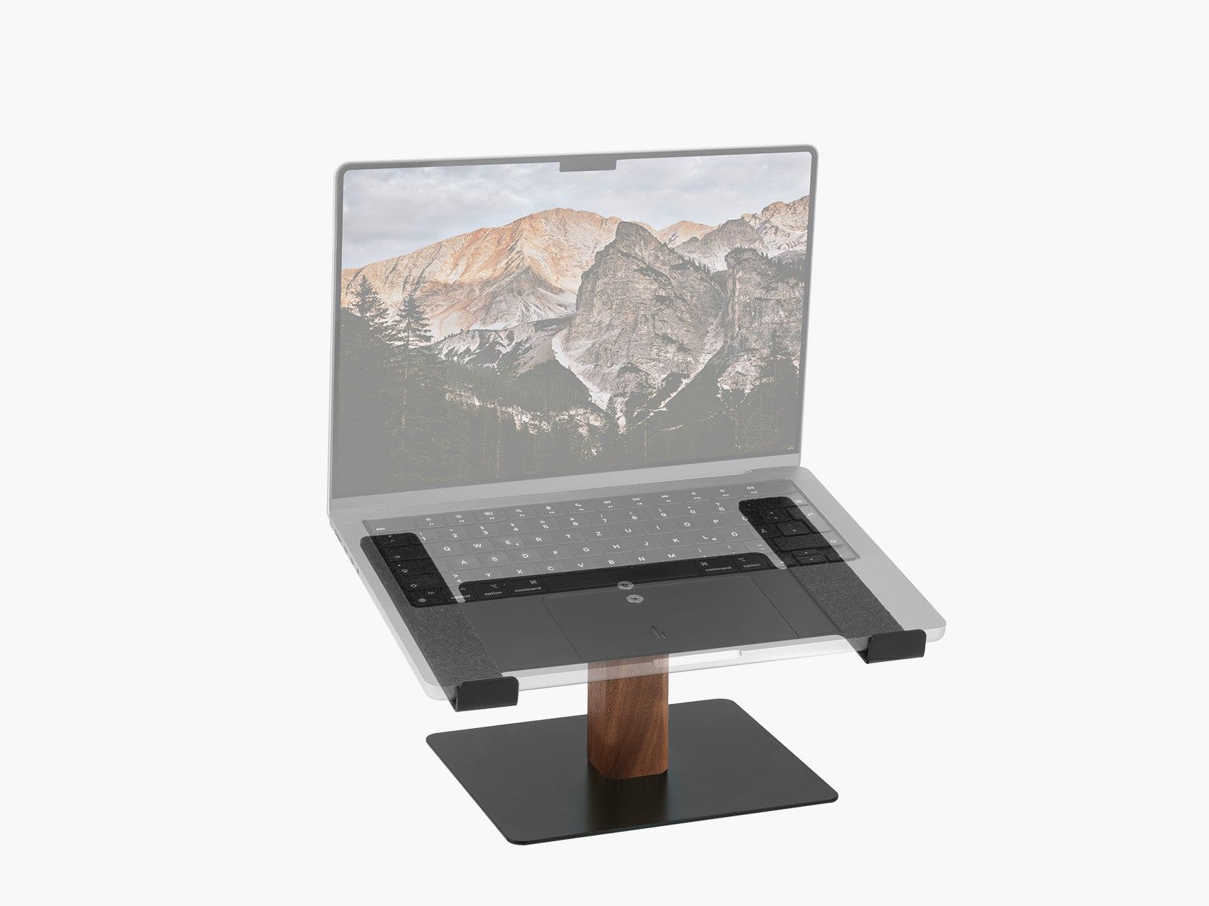 Ergonomic Adjustable Laptop Stand for Desk - Portable & Foldable Aluminum Computer Stand for MacBook, iPad, Notebook - Perfect for Home Office, Workstation & Travel Use
