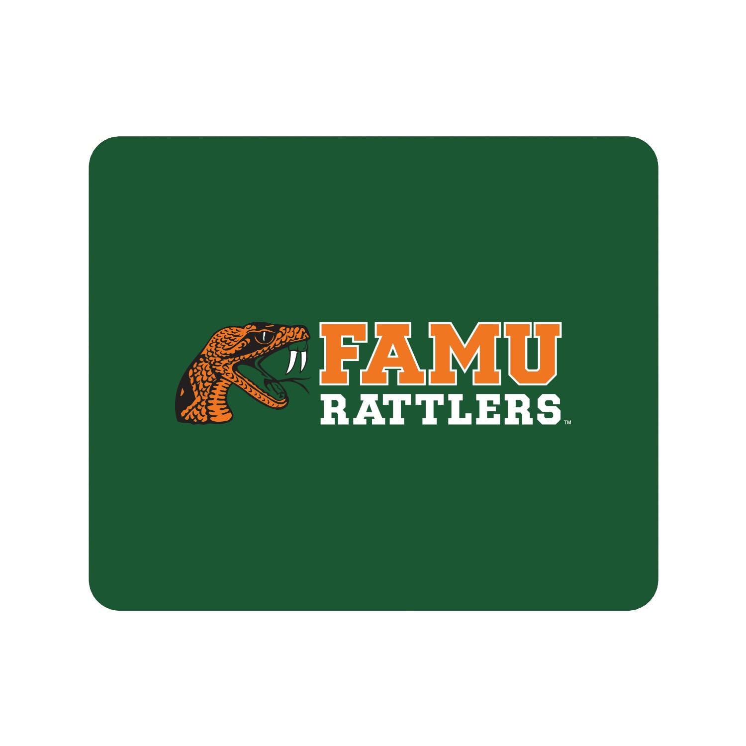 Florida A&M University Logo Mouse Pad - Premium Fabric Gaming & Office Desk Accessory with Triple Wordmark Design - Perfect for Work, Study & Gaming Setups