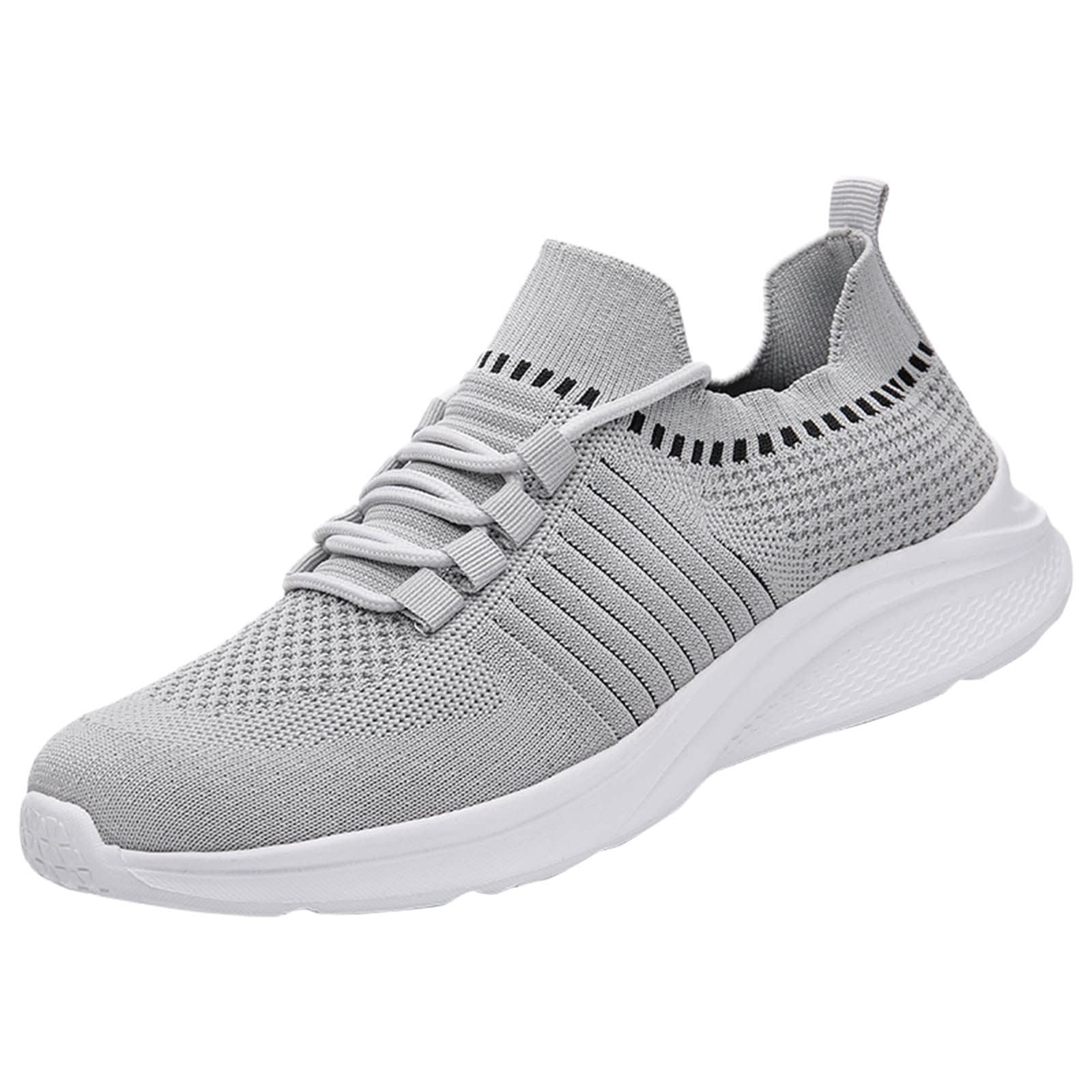 Men's Green Sneakers - Lightweight Breathable Running Shoes for Summer & Casual Wear
