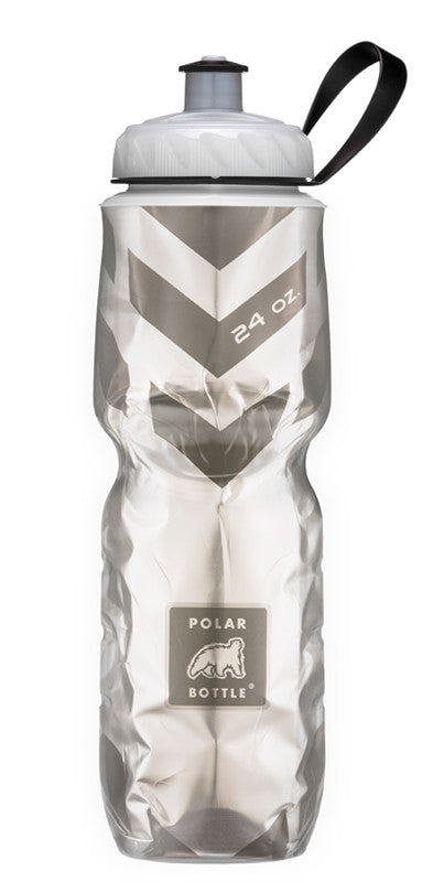 Polar Bottle Chervon 24oz (710mL) Insulated Water Bottle - Leak Proof, BPA Free, Durable Cycling & Sports Bottle for Hiking, Gym, Running & Outdoor Activities