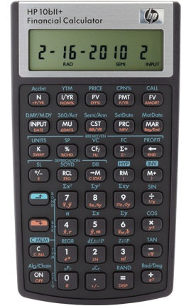HP 10bII+ Financial Calculator - Professional Business & Finance Tool for Accounting, Banking & Investment Calculations | Perfect for Students, Professionals & Financial Analysts