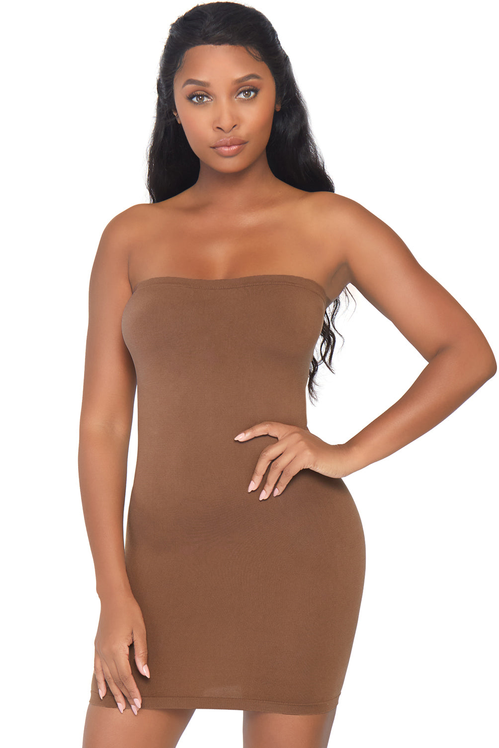 Strapless Tube Dress for Women - Seamless Bodycon Mini Dress for Night Out, Party, or Special Occasions