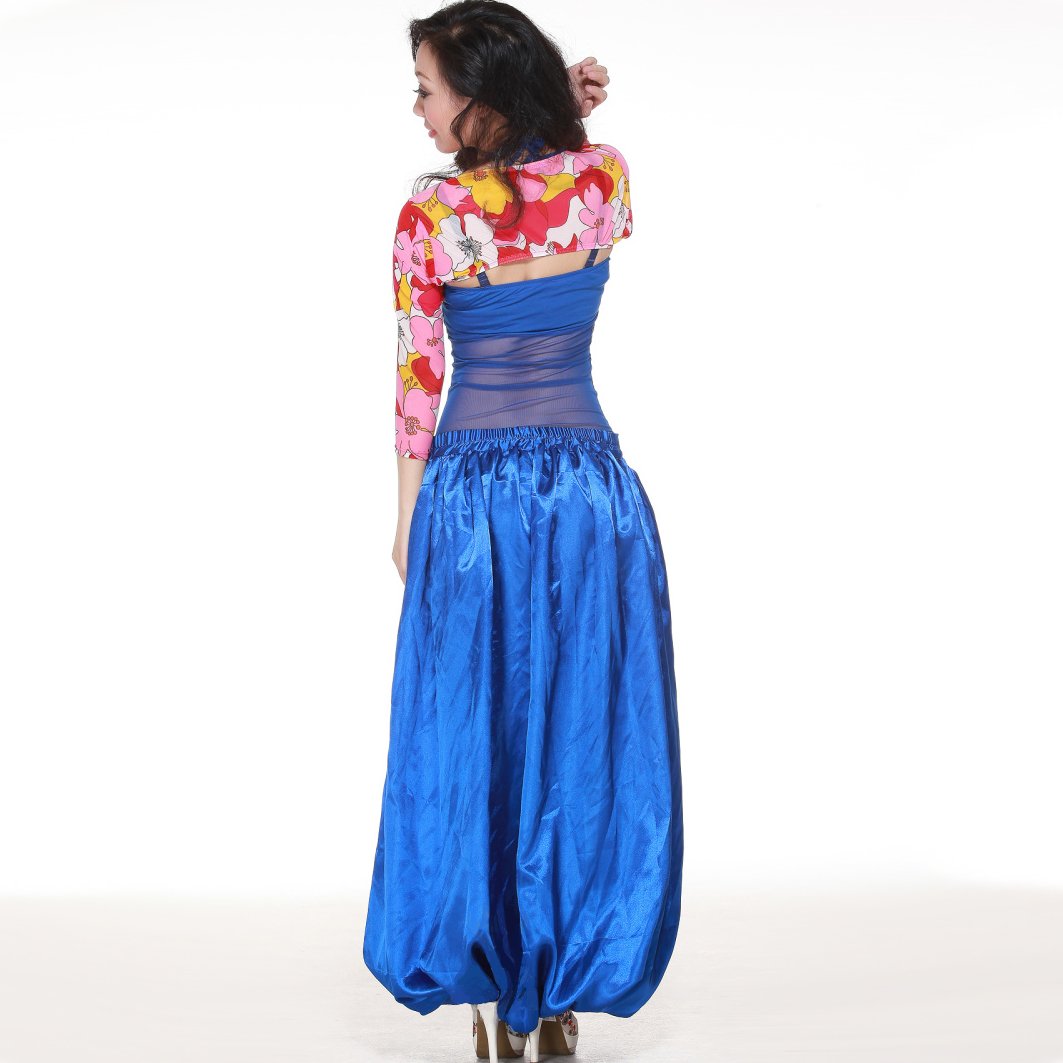 MUNAFIE Metallic Palazzo Pants for Praise Dance, Belly Dance & Carnival - Shiny Satin Celebration Pants - Perfect for Arab Festivals, Performances & Costume Parties