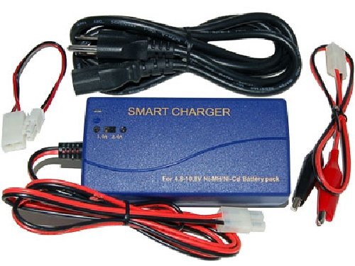 4.8V-10.8V NiCd/NiMH Battery Smart Charger - Fast Charging for Cordless Tools, Toys & Electronics - Home & Workshop Use