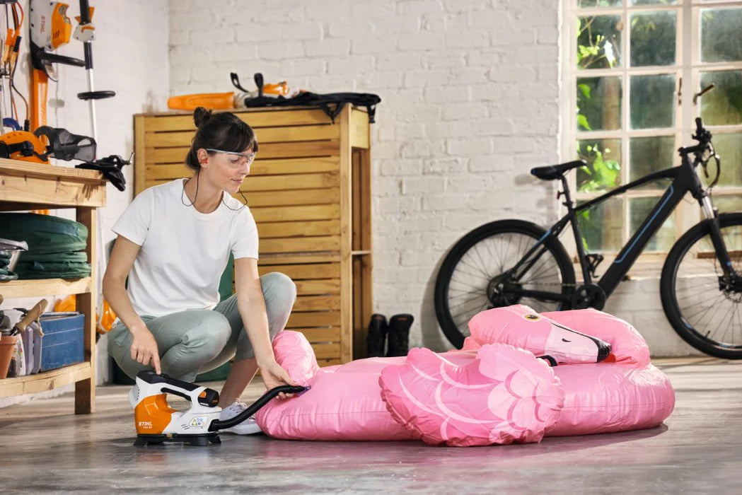 STIHL KOA 20 10.8V Cordless Air Compressor Kit - Portable Battery Powered Air Pump for Tires, Inflatables & Sports Equipment - Perfect for Camping, Road Trips & Emergency Use
