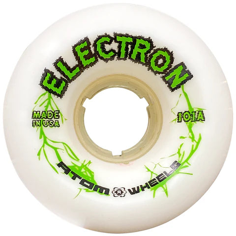 Atom Electron Park Wheels 101A - High-Performance Skateboard Wheels for Smooth Rides | Perfect for Street Skating, Park Tricks & Cruising
