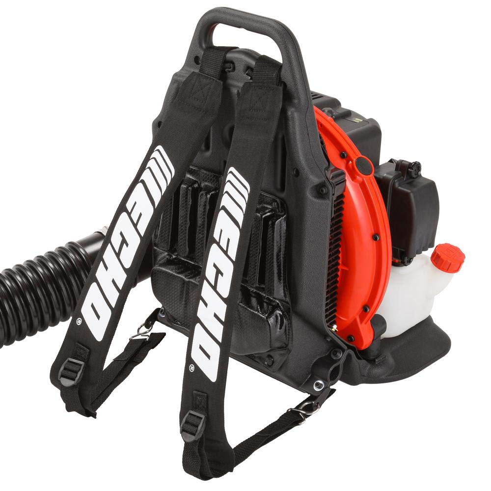 Echo PB-755ST 63.3cc Gas Powered Backpack Leaf Blower with Tube Mounted Throttle - Professional Yard Cleanup & Landscaping Tool for Leaves, Grass & Debris