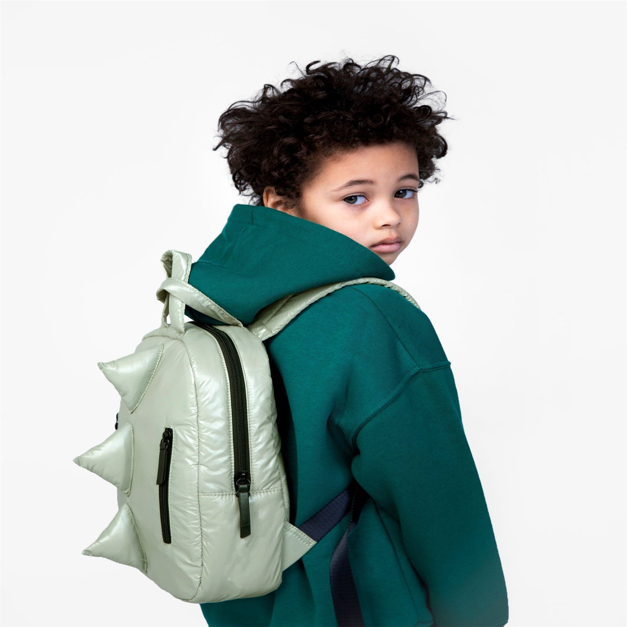 7AM Enfant Dino Backpack for Kids - Cute Dinosaur School Backpack with Adjustable Straps & Multiple Pockets - Perfect for School, Travel & Daycare Use